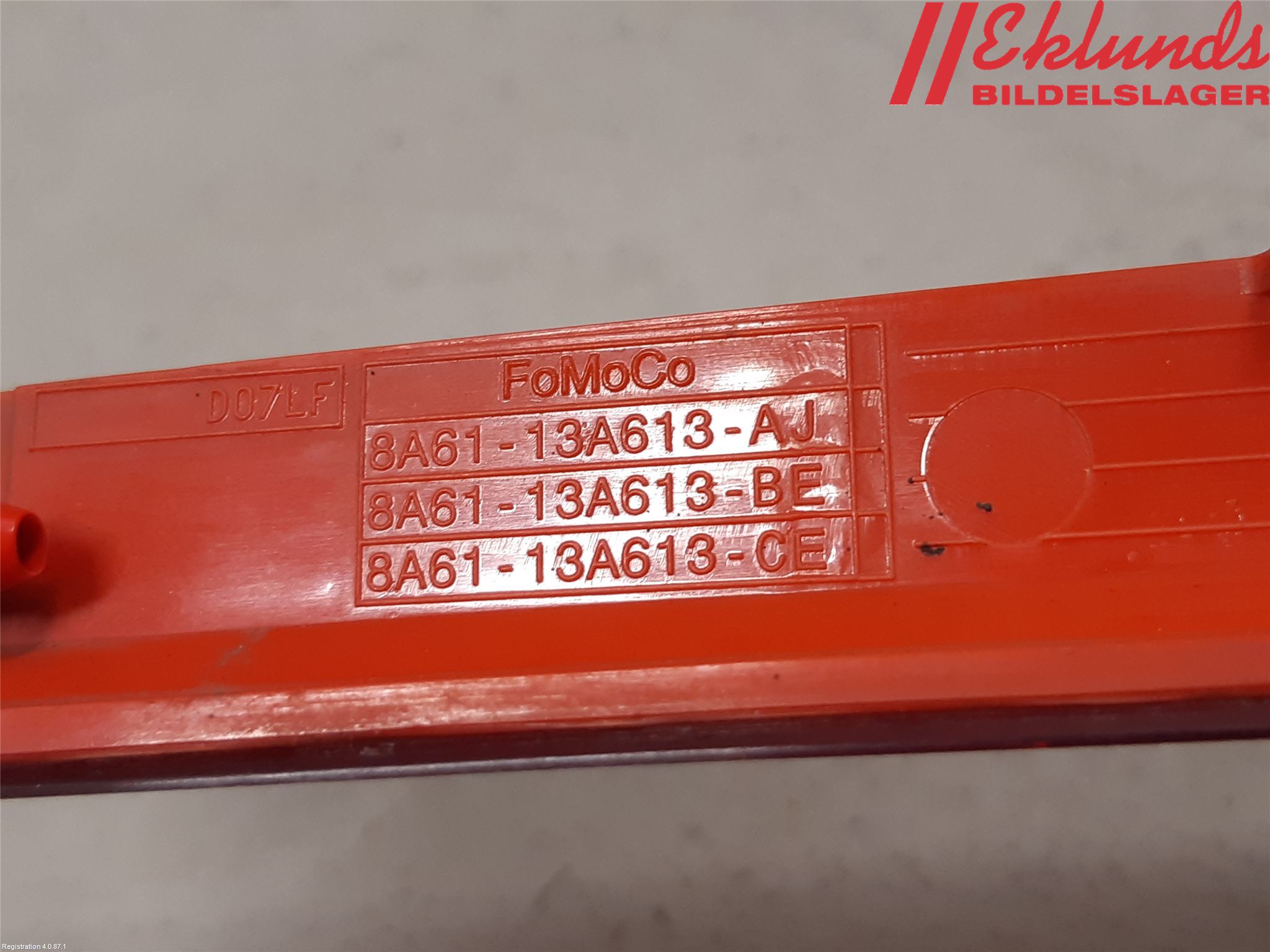 Ford FOCUS 15-18 Bromsljus Bakruta