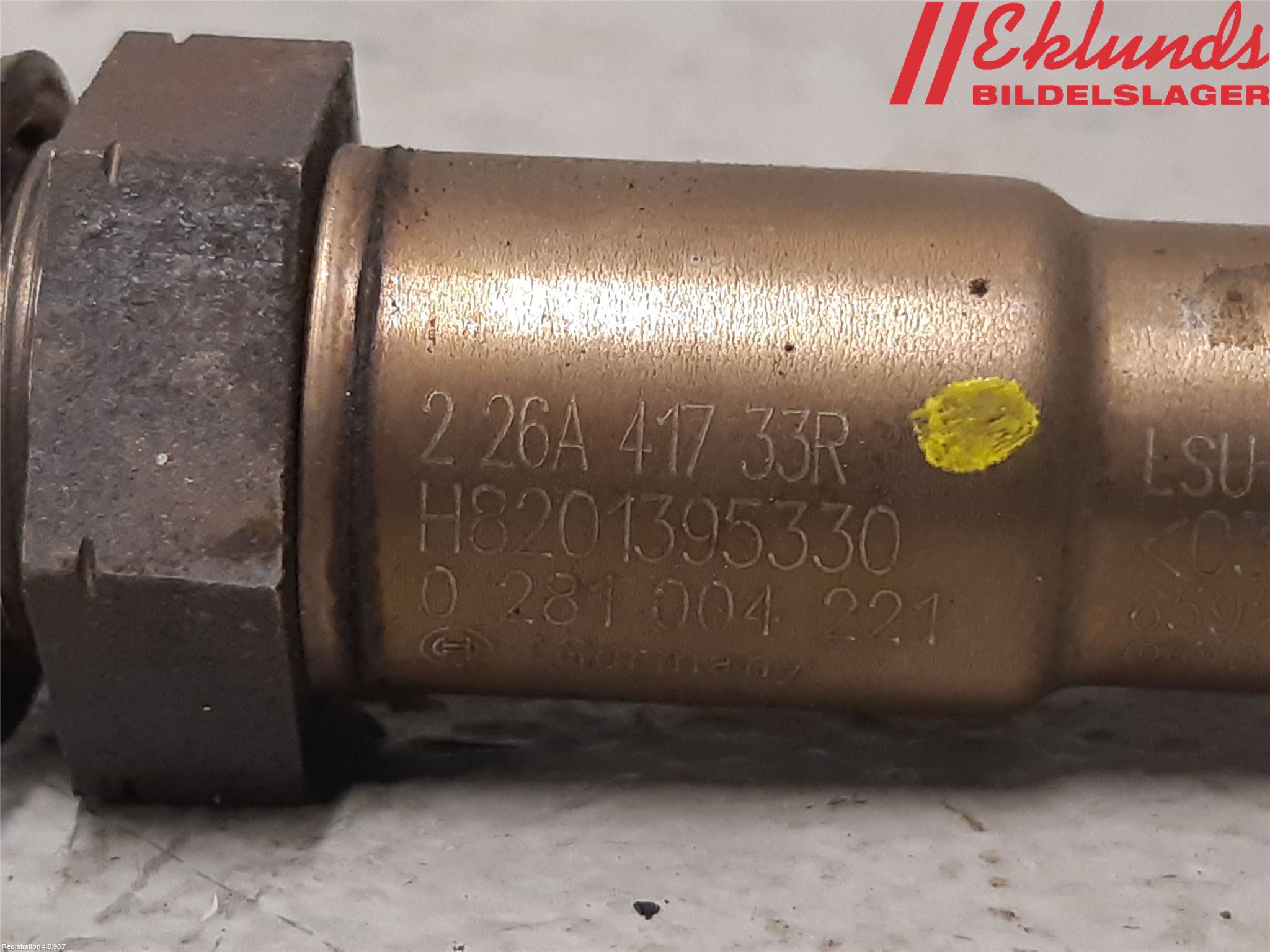 Opel VIVARO 15-19 Injlambdasond