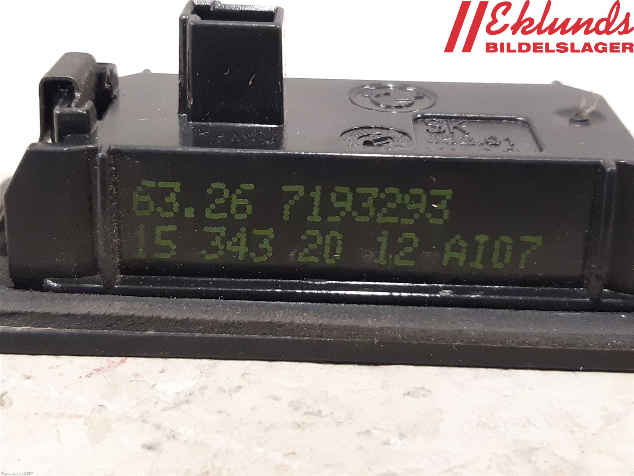 BMW 2 F45 Active Tourer 14-21 Skylt Belysning