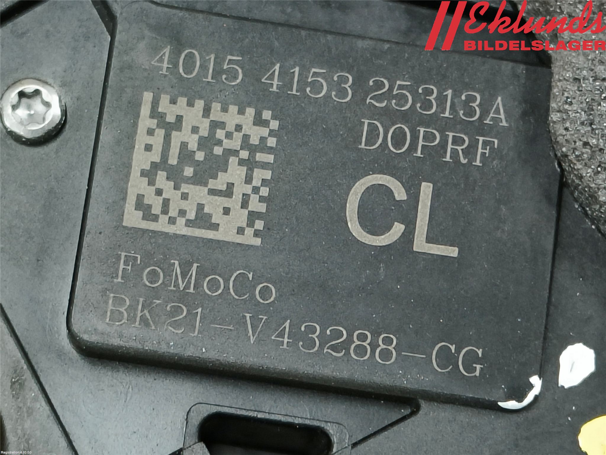 Ford TRANSIT SKÅP/BUSS 14-22 Låskista-Dörrlås