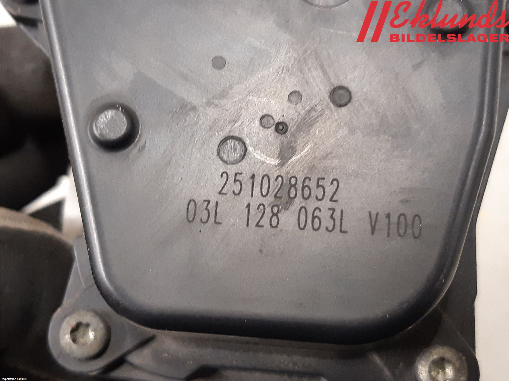 Volkswagen VW CADDY 11-15 Injspjällhus