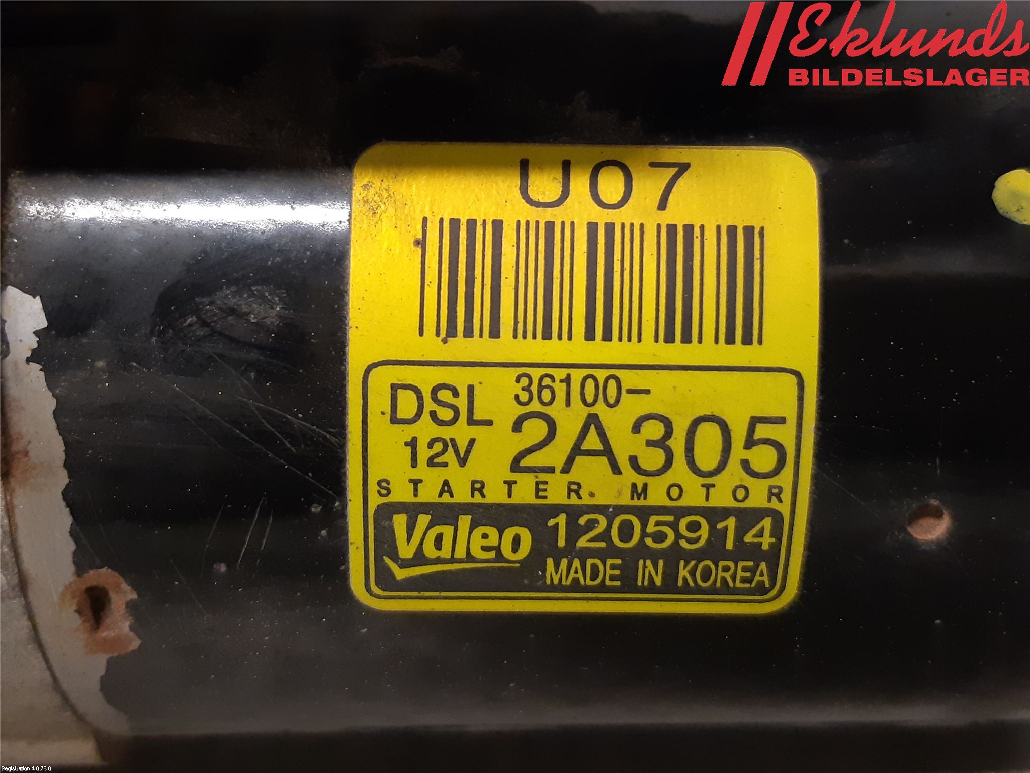 Hyundai i30 GD 13-17 Startmotor Diesel