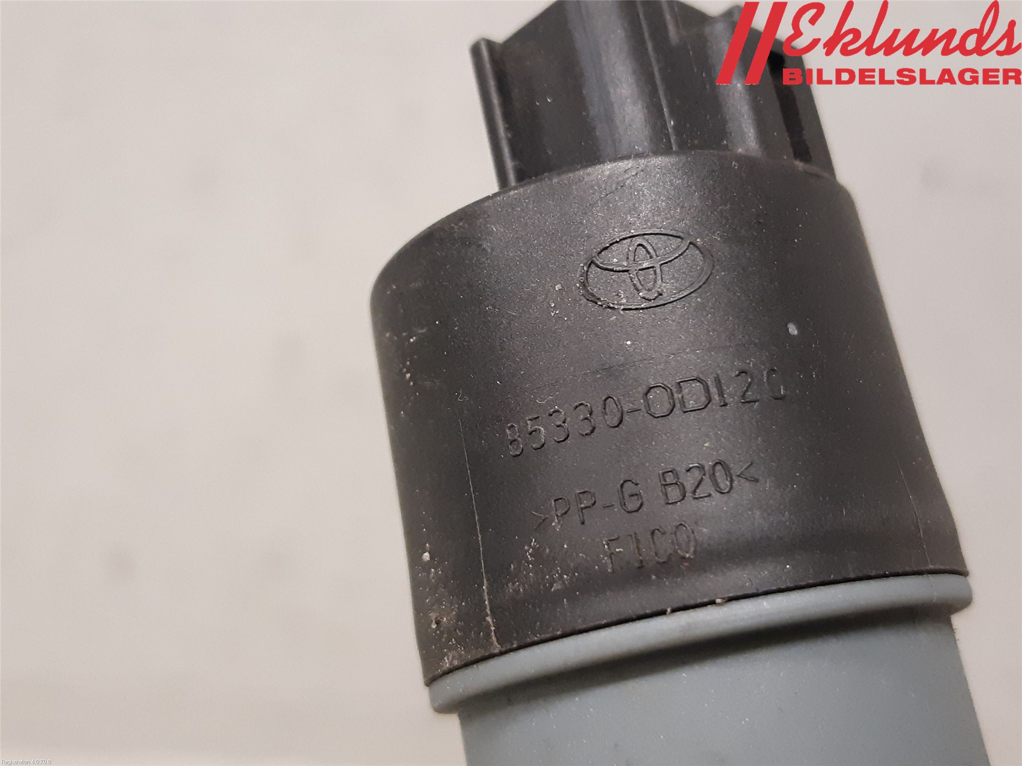Toyota YARIS XP130 15-20 Spolarpump Vindruta