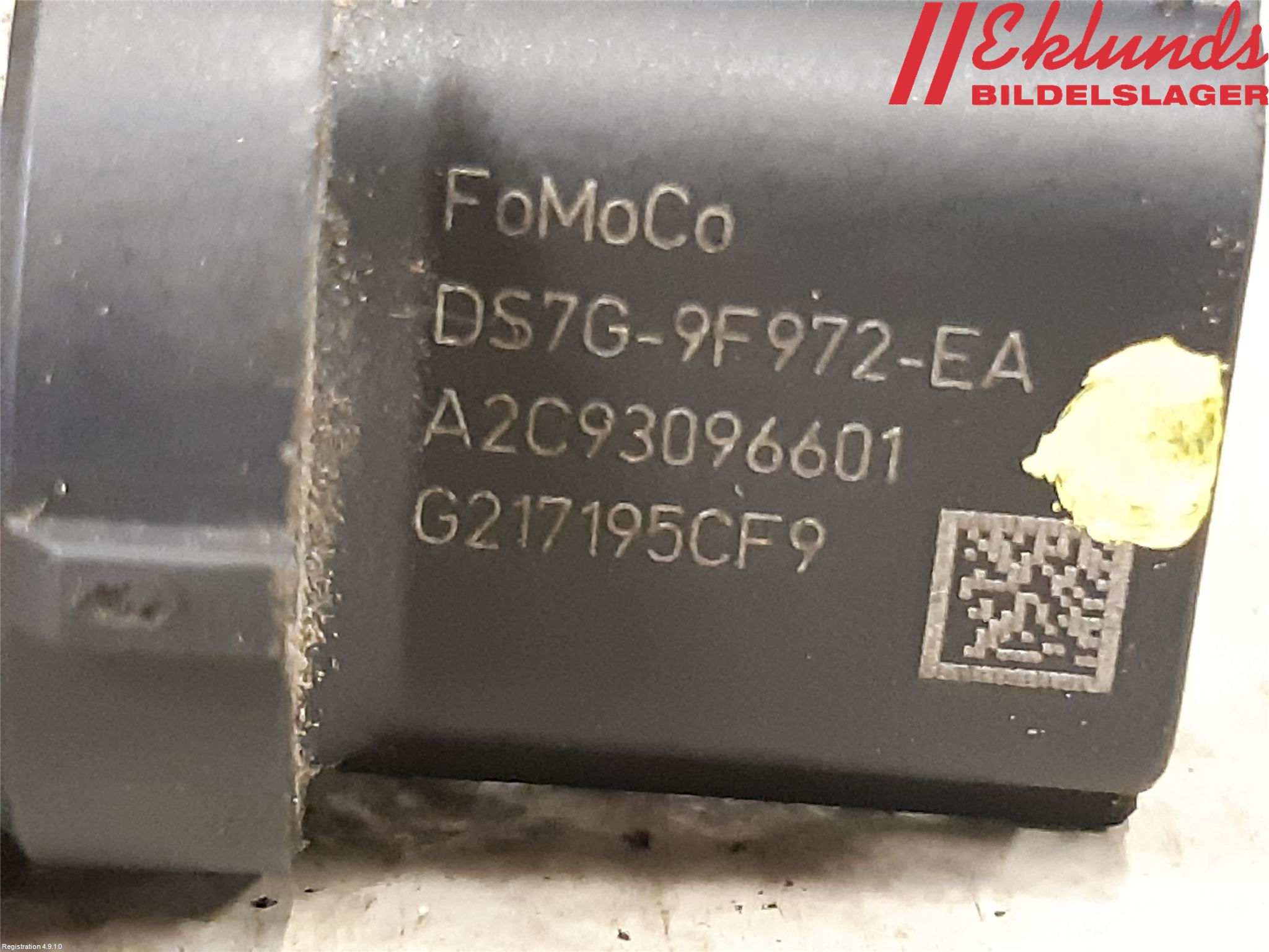 Ford KUGA 17-19 Injbränsle Backventil-Ackum