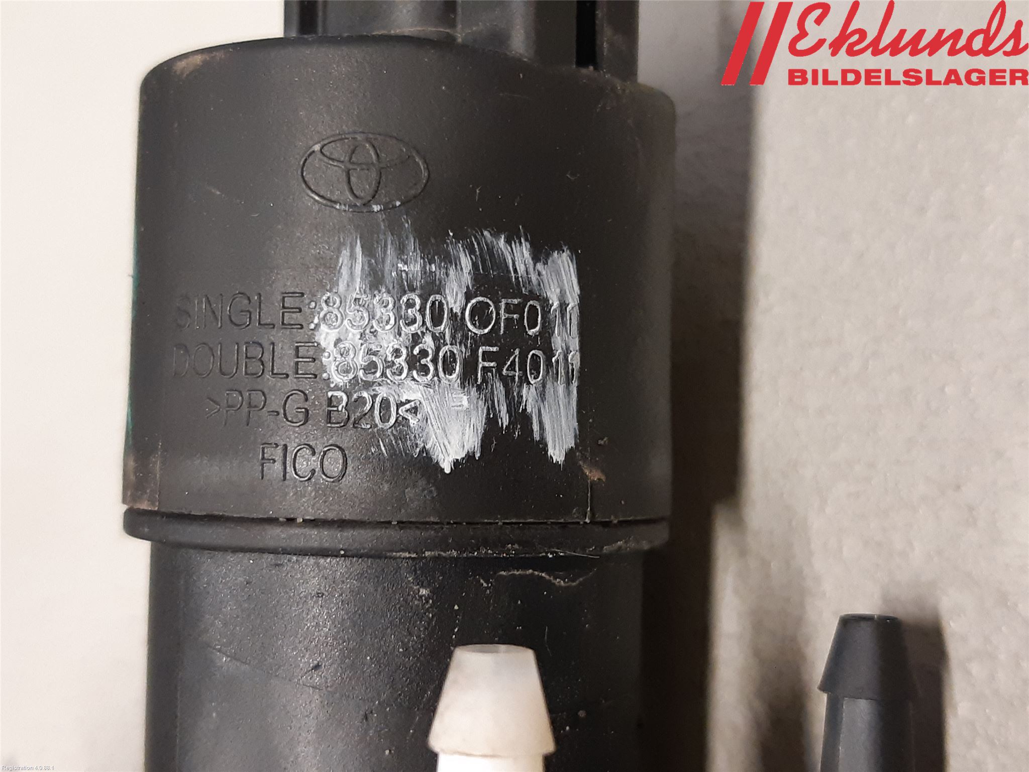 Toyota C-HR 16-23 Spolarpump Vindruta