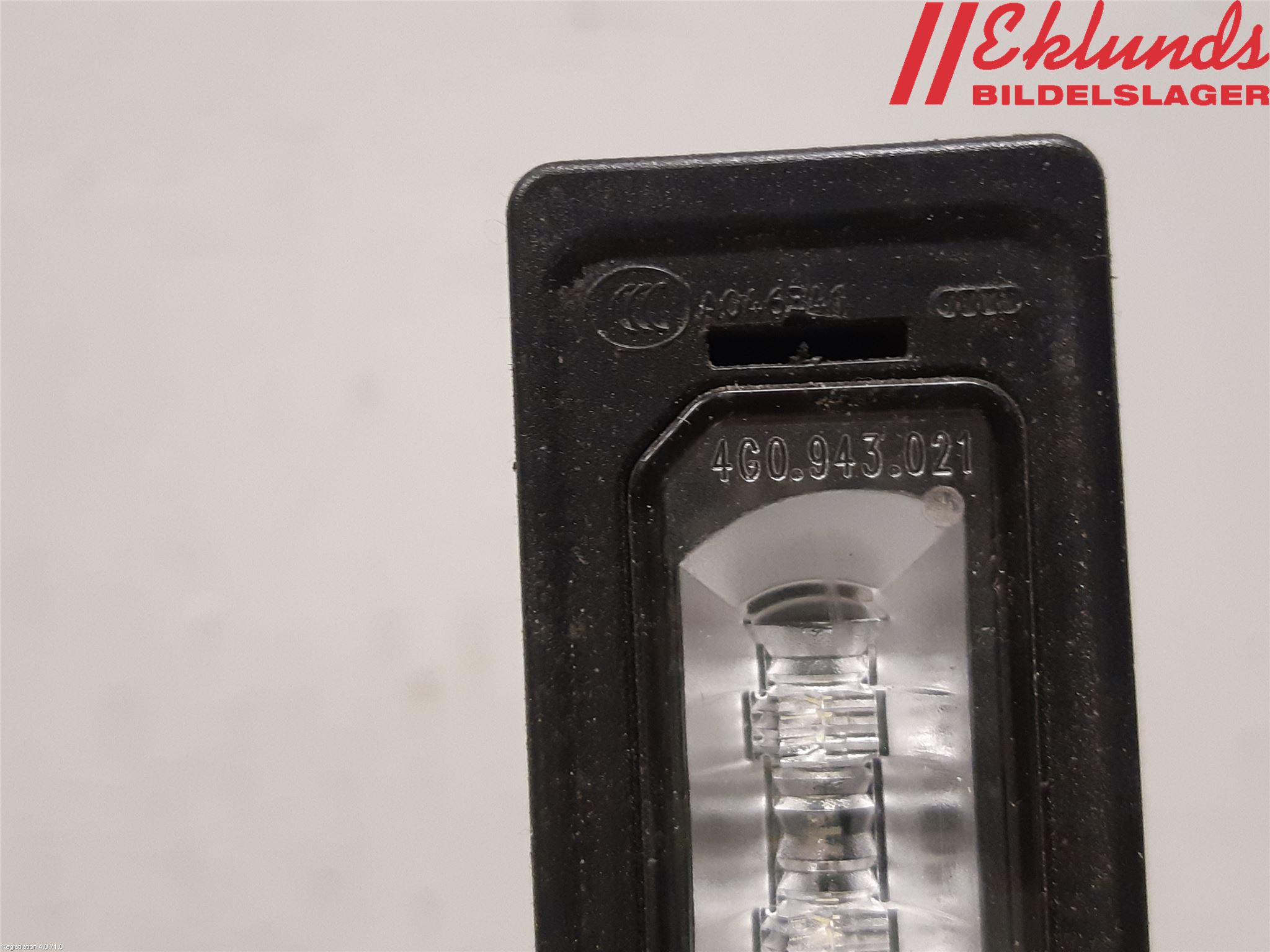 Audi A6 ALLROAD 12-18 Skylt Belysning