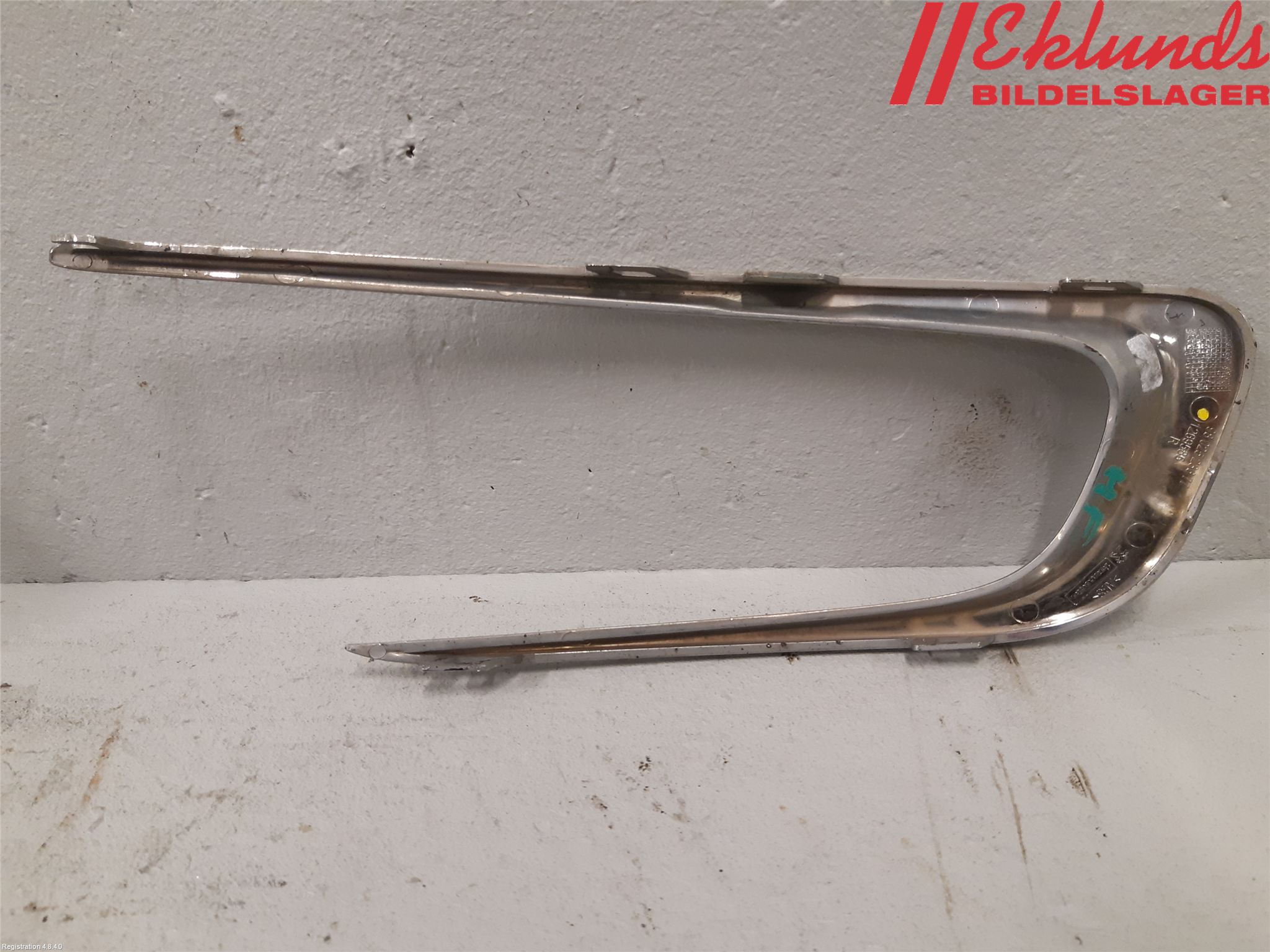 Peugeot 2008 13-20 Stötfångarlist Fram