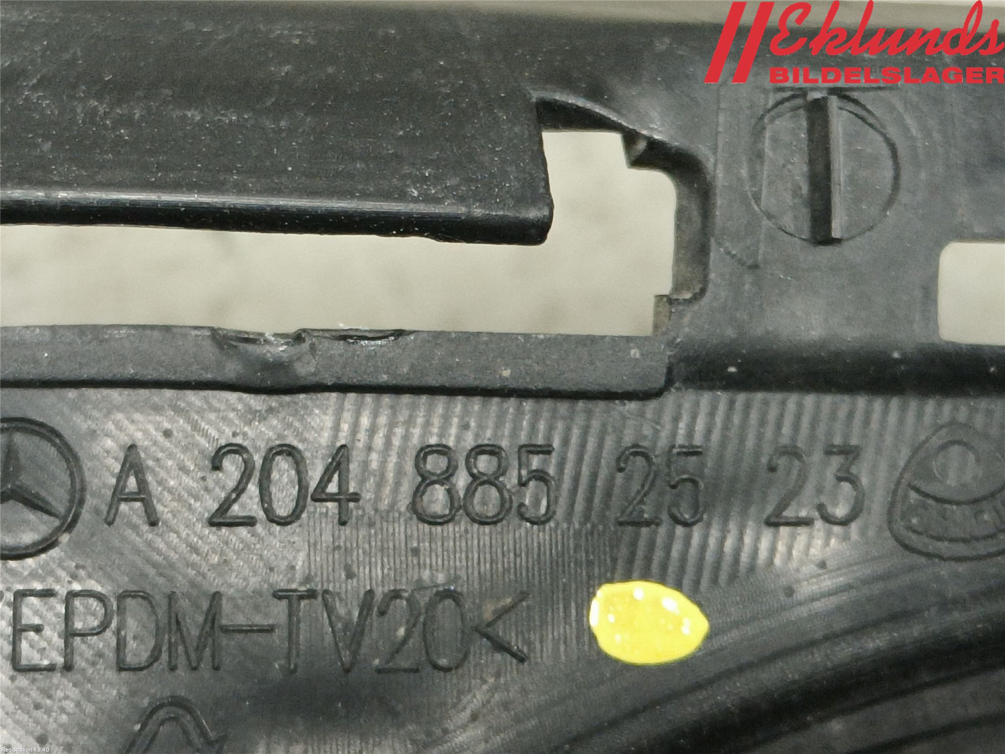 Mercedes-Benz MB C-KLASS (W204) 07-15 Dimljussarg Fram