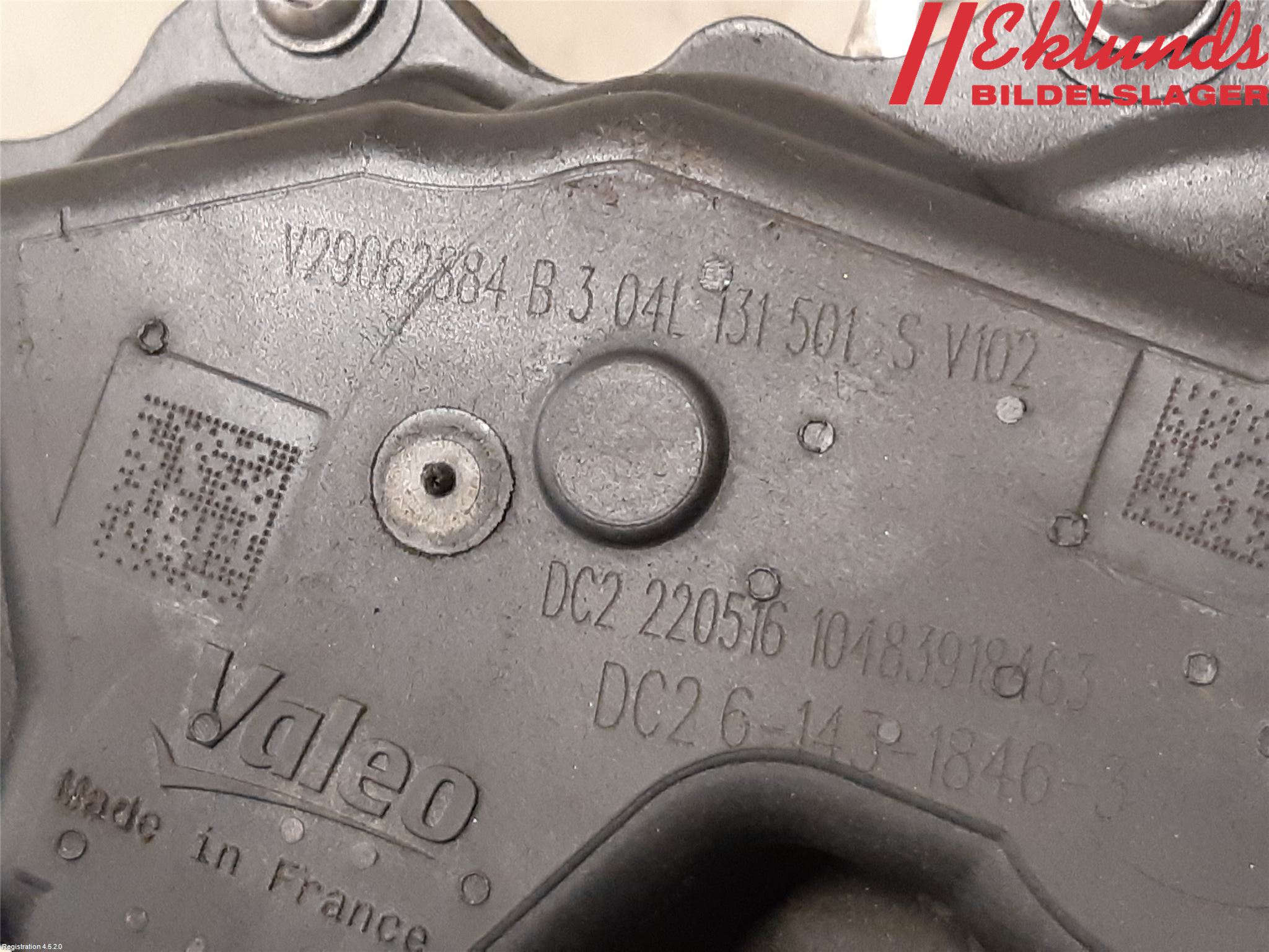 Audi A4/S4 B9 16-19 Egr Ventil