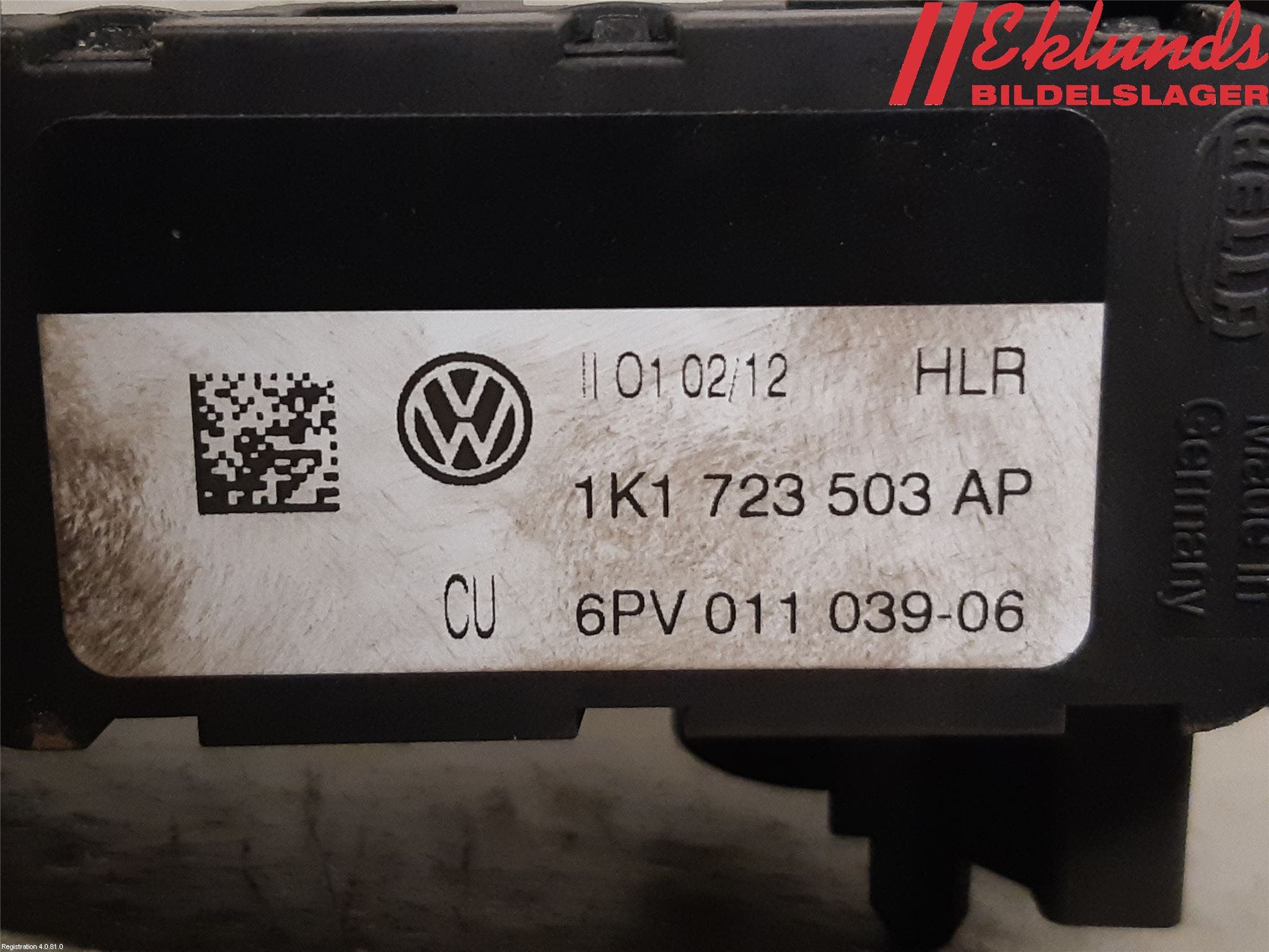 Volkswagen VW PASSAT 11-14 Gaspedal