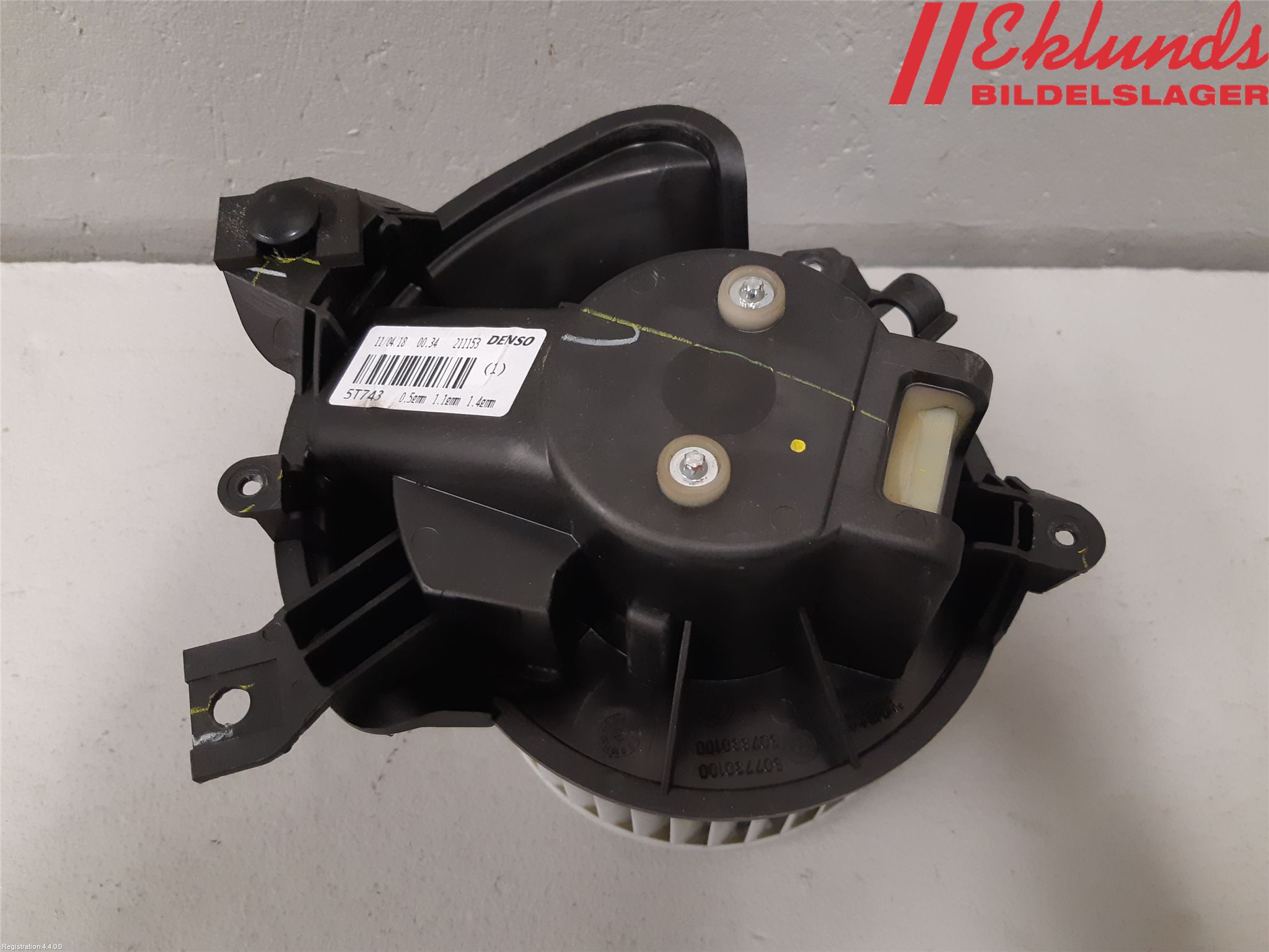 Fiat DOBLO CARGO Värmefläkt