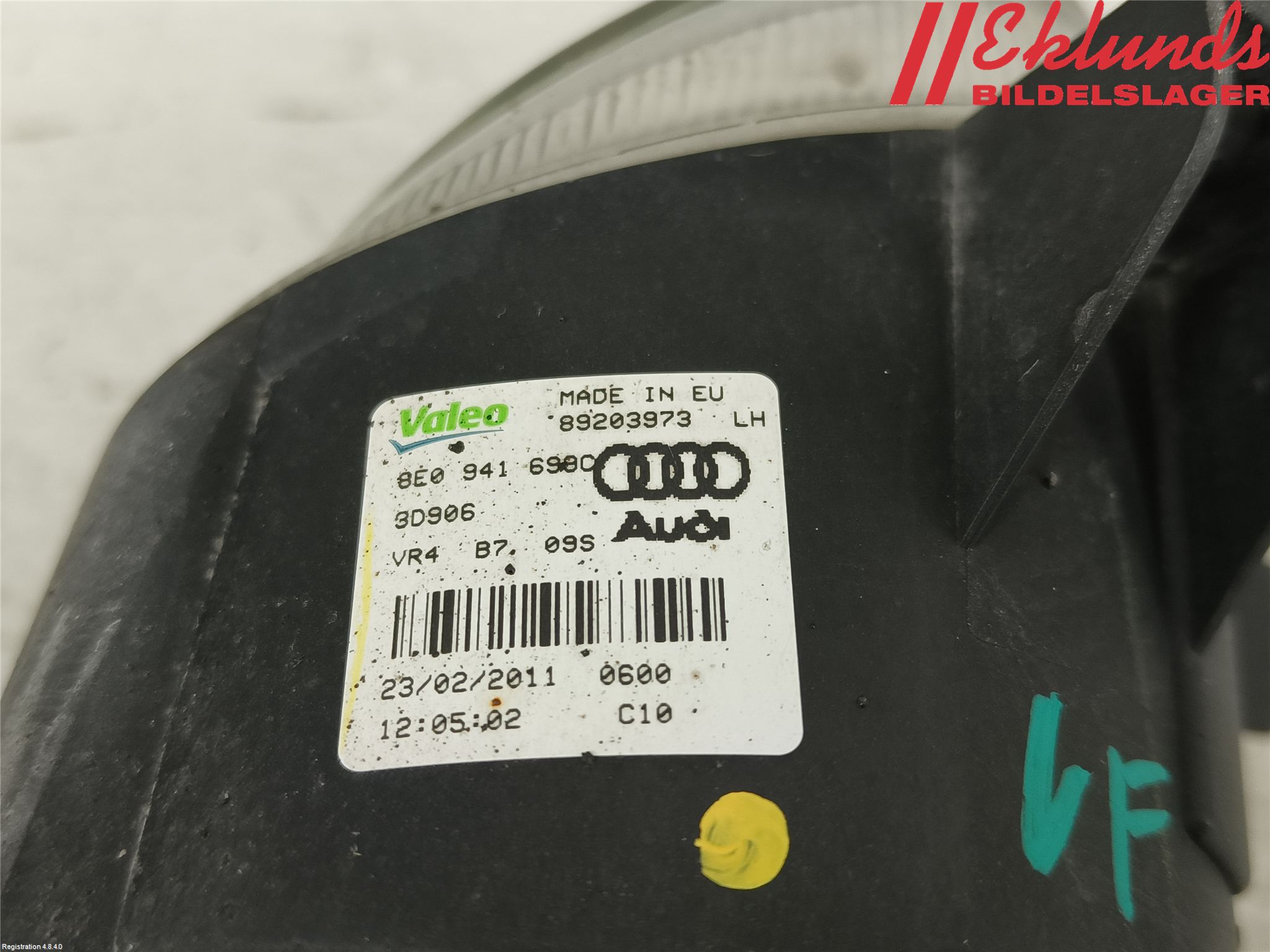 Audi A3/S3 05-13 Dimljus-Varselljus Fram