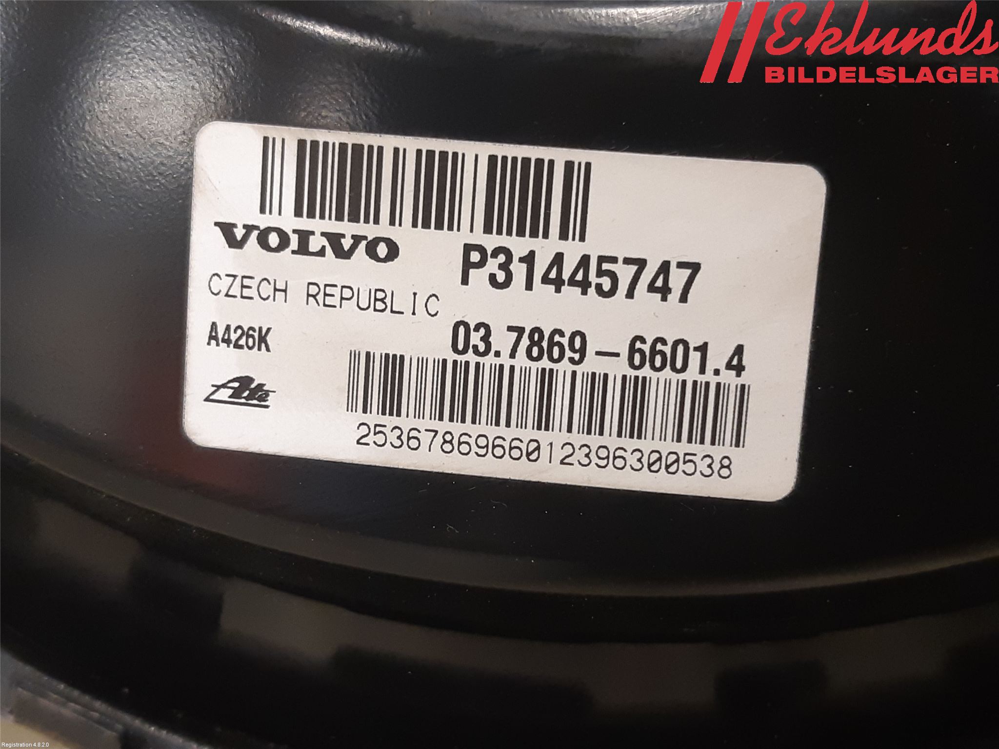 Volvo XC90/RECHARGE 16- Bromsservo