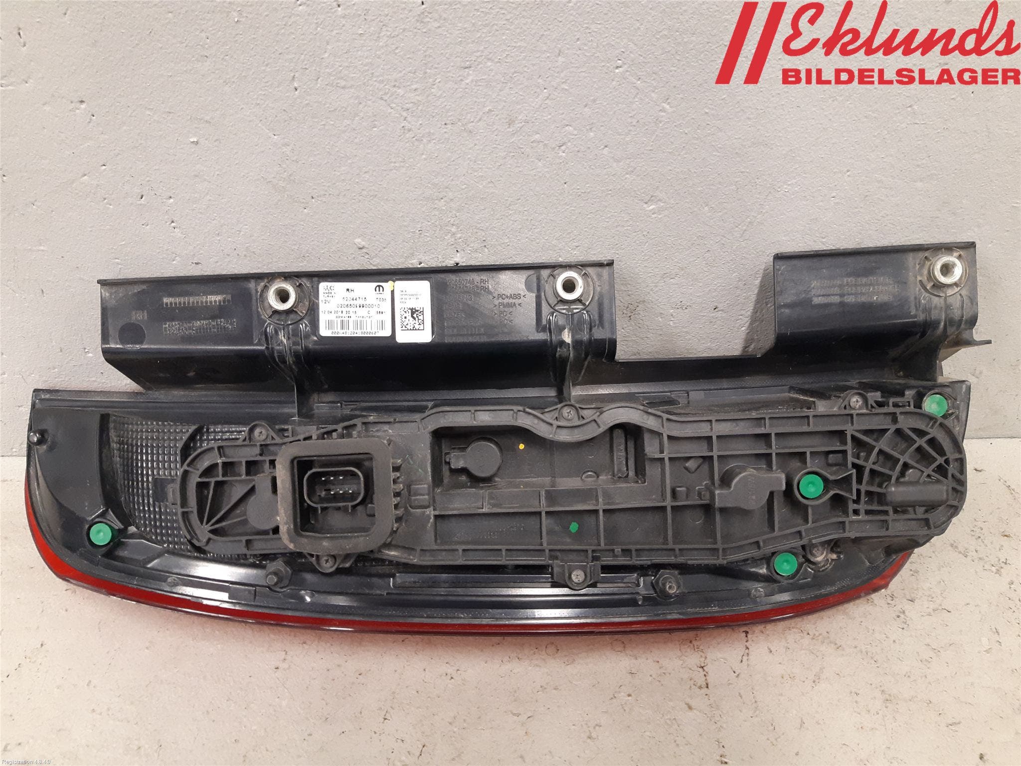 Fiat DOBLO CARGO Bakljus Höger