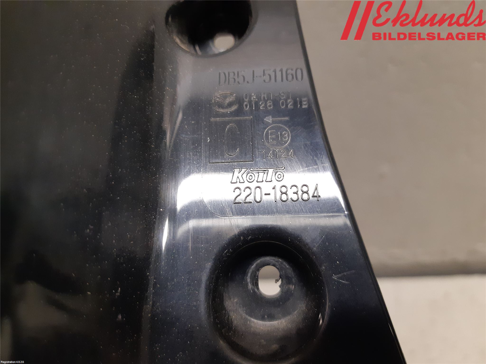 Mazda 2 (DJ) 15-22 Bakljus Vänster