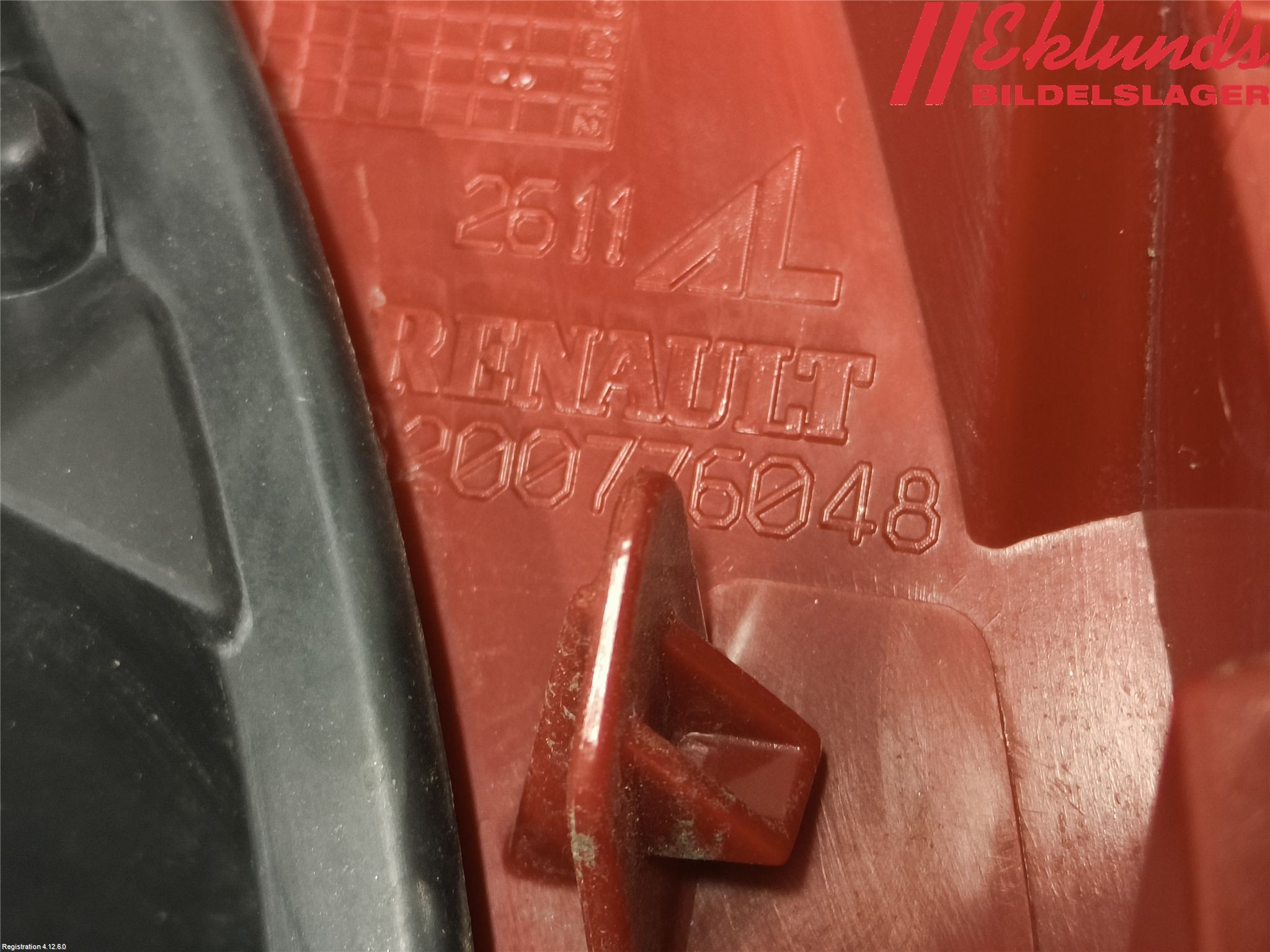 Renault CLIO III  09-12 Bakljus Vänster