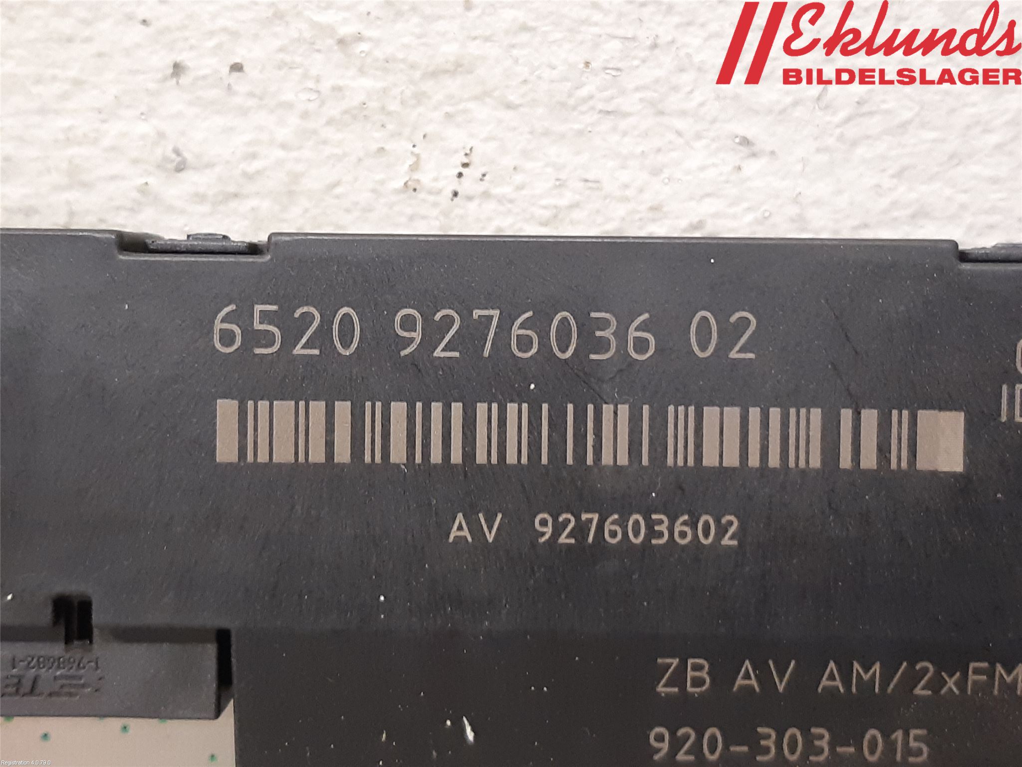 BMW 5 F10/F11/F18 09-17 Antennförstärkare