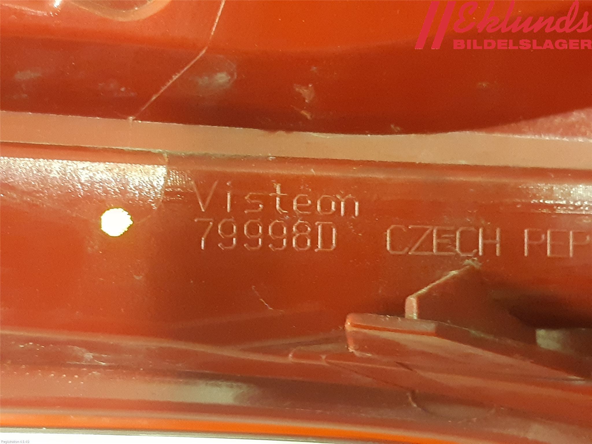 Peugeot 208 12-15 Bakljus Höger