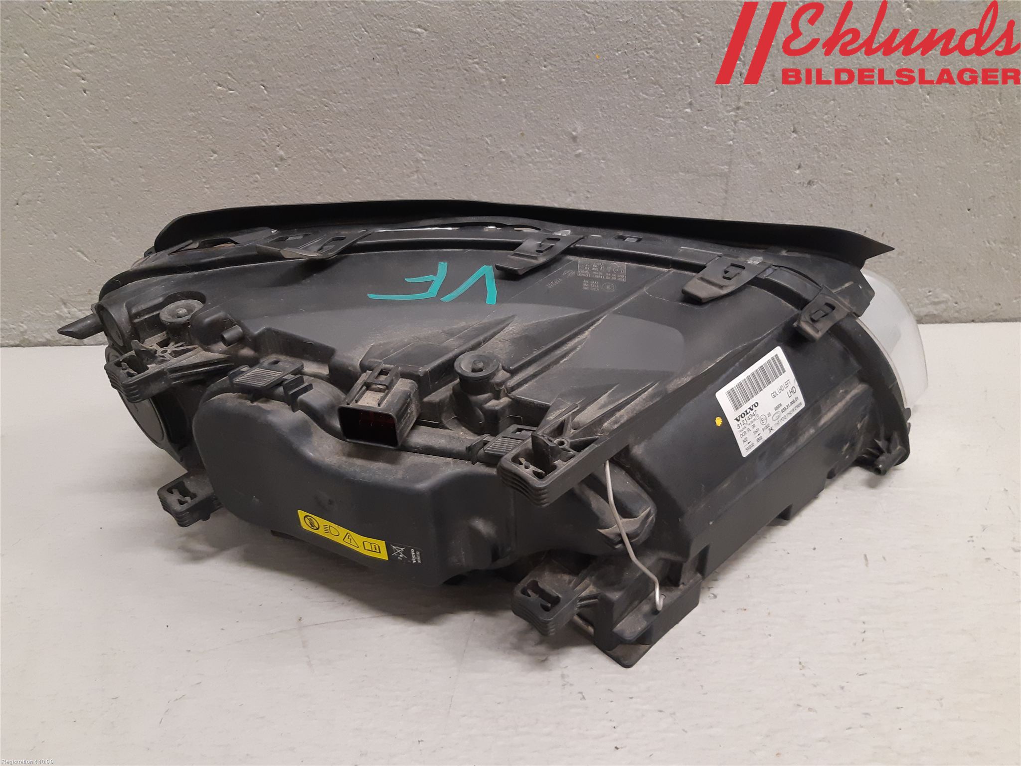 Volvo V70 08-13 Strålkastare Vänster