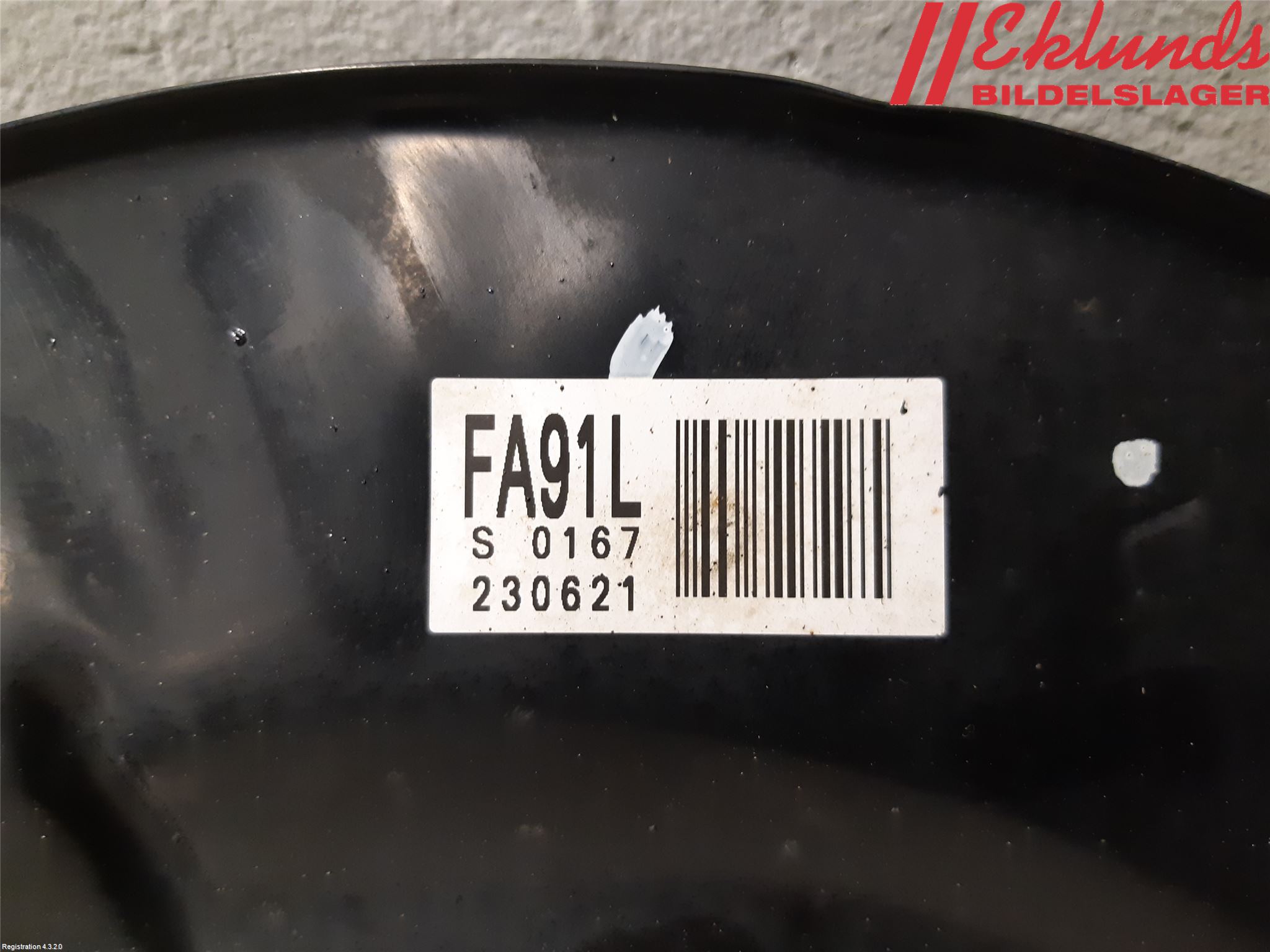 Toyota RAV4 19- Bromssköld Fram