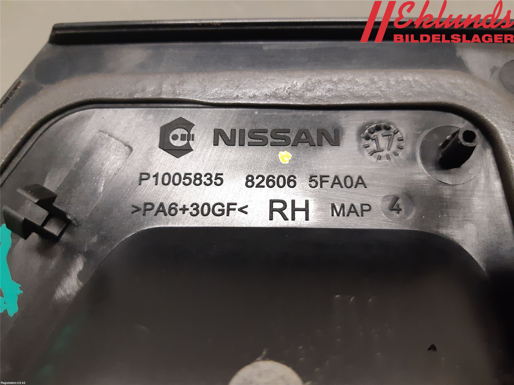 Nissan MICRA 17- Dörrhandtag Yttre Hö