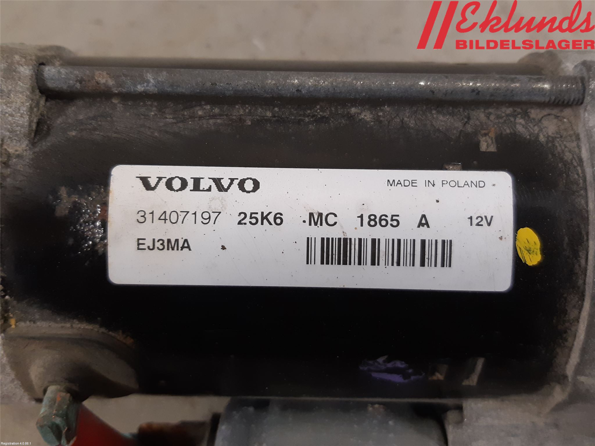 Volvo S60 14-18 Startmotor