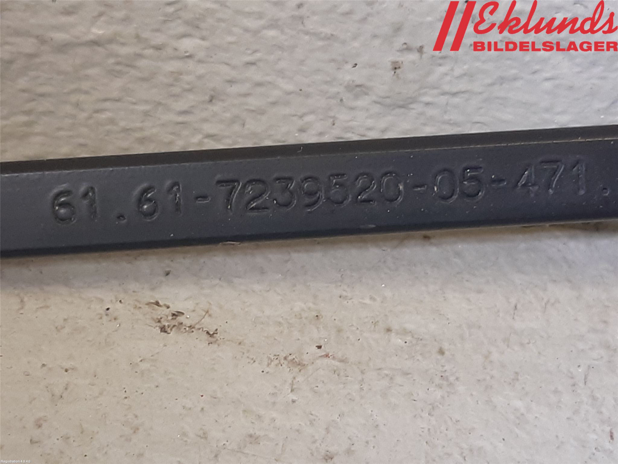 BMW 1 F20/F21 11-19 Torkararm Armar Vindruta