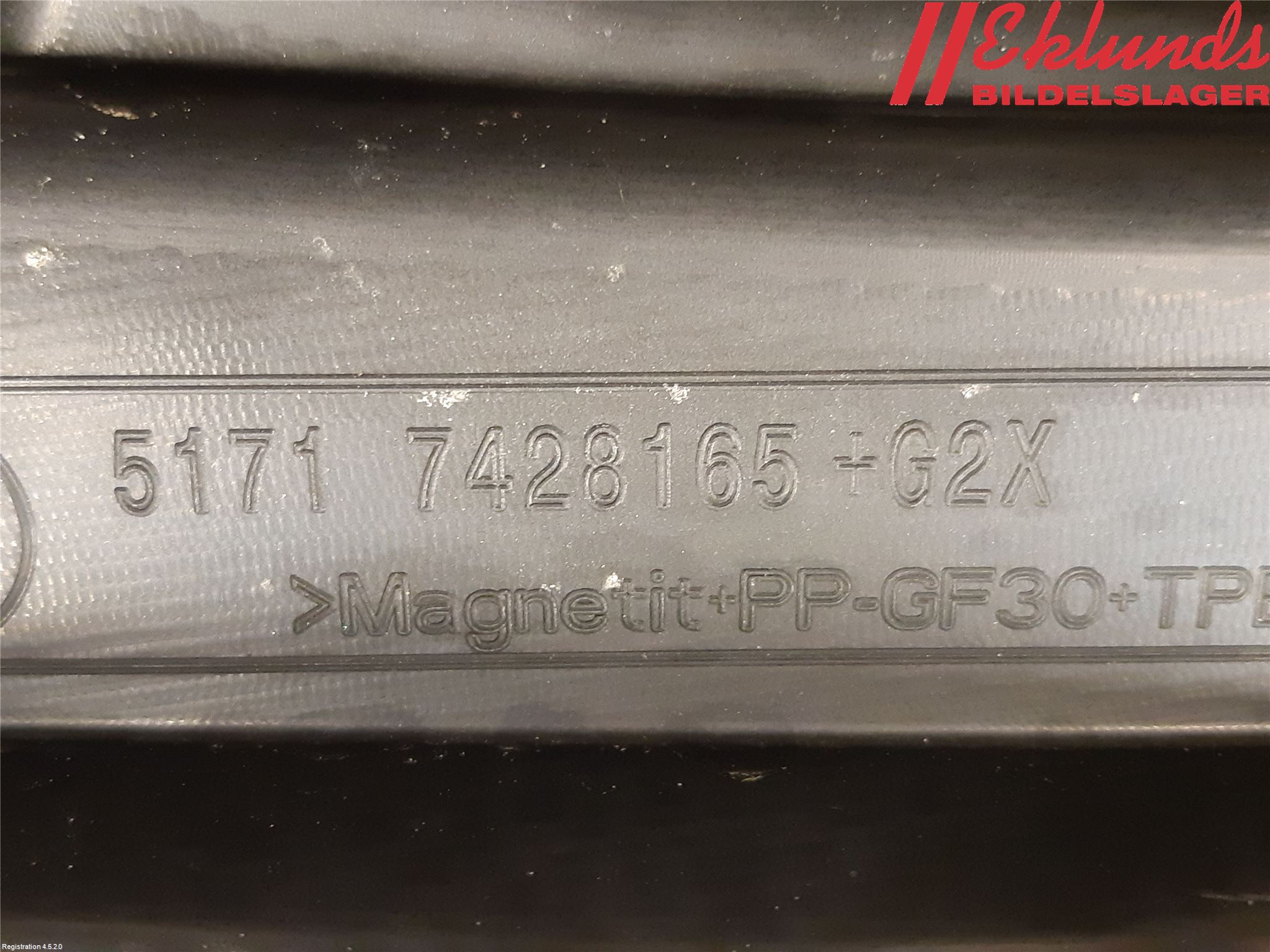 BMW 3 G20/G21/G80/G81 19- Torpedplåt-Torpedplast