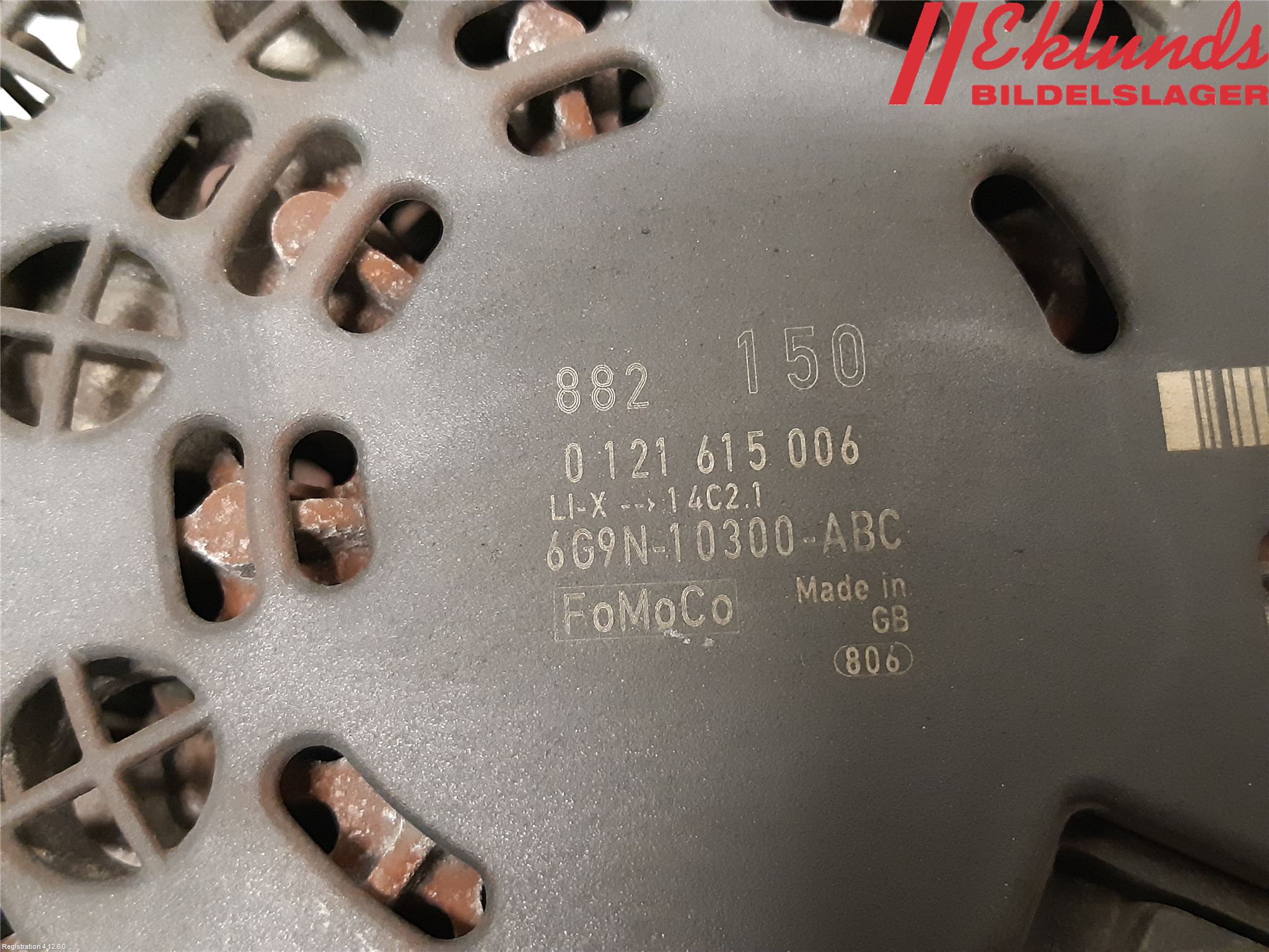 Volvo V70 08-13 Generator