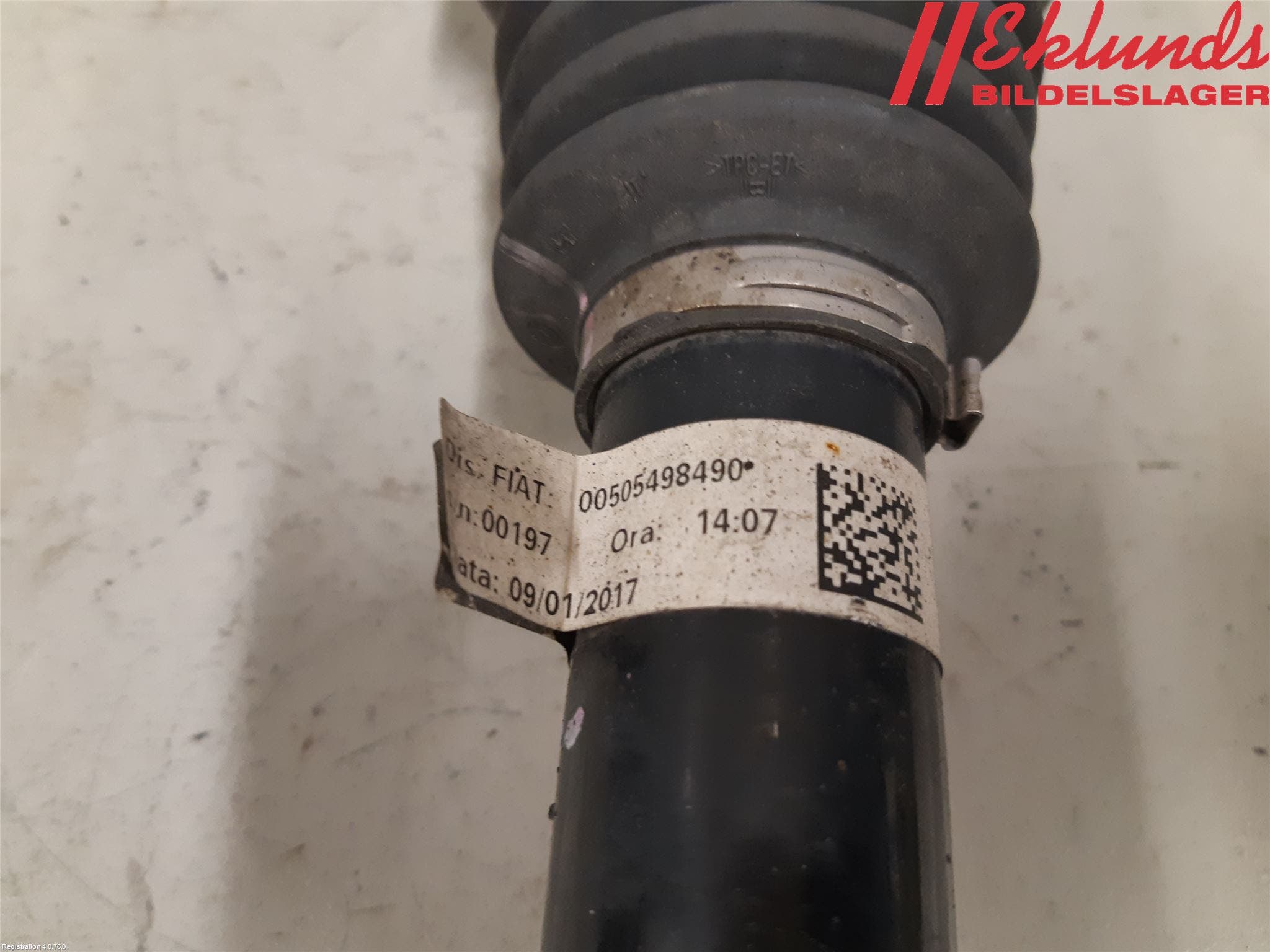 Alfa GIULIA Drivaxel Bak Höger