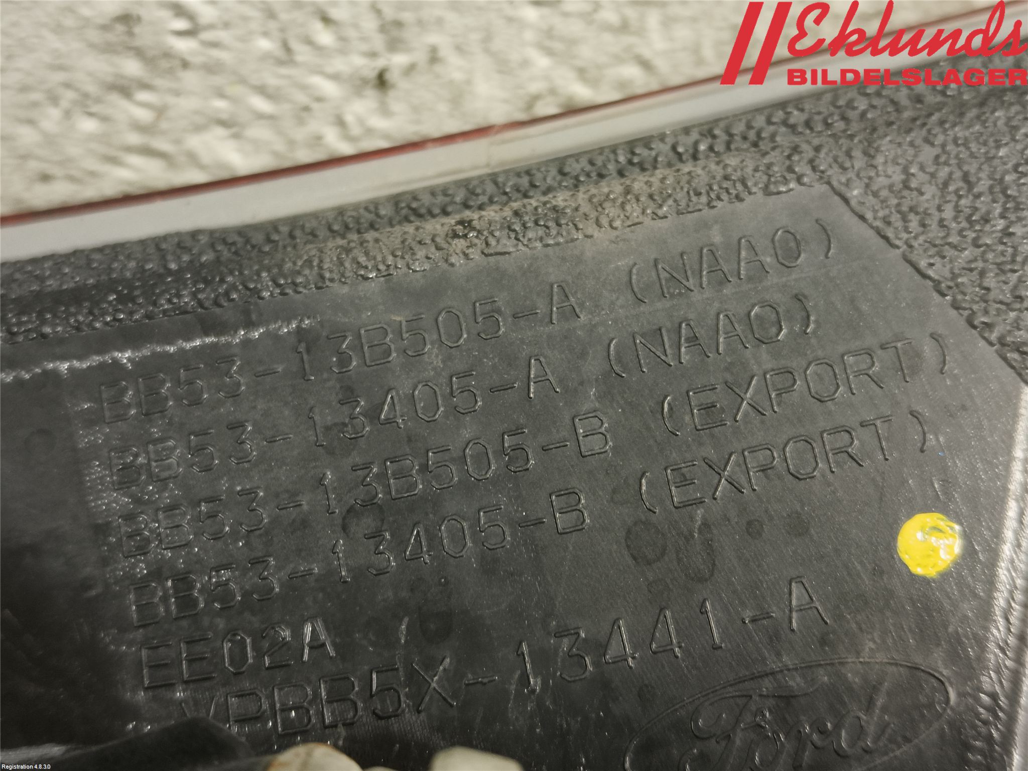 Ford EXPLORER 93-23 Bakljus Vänster