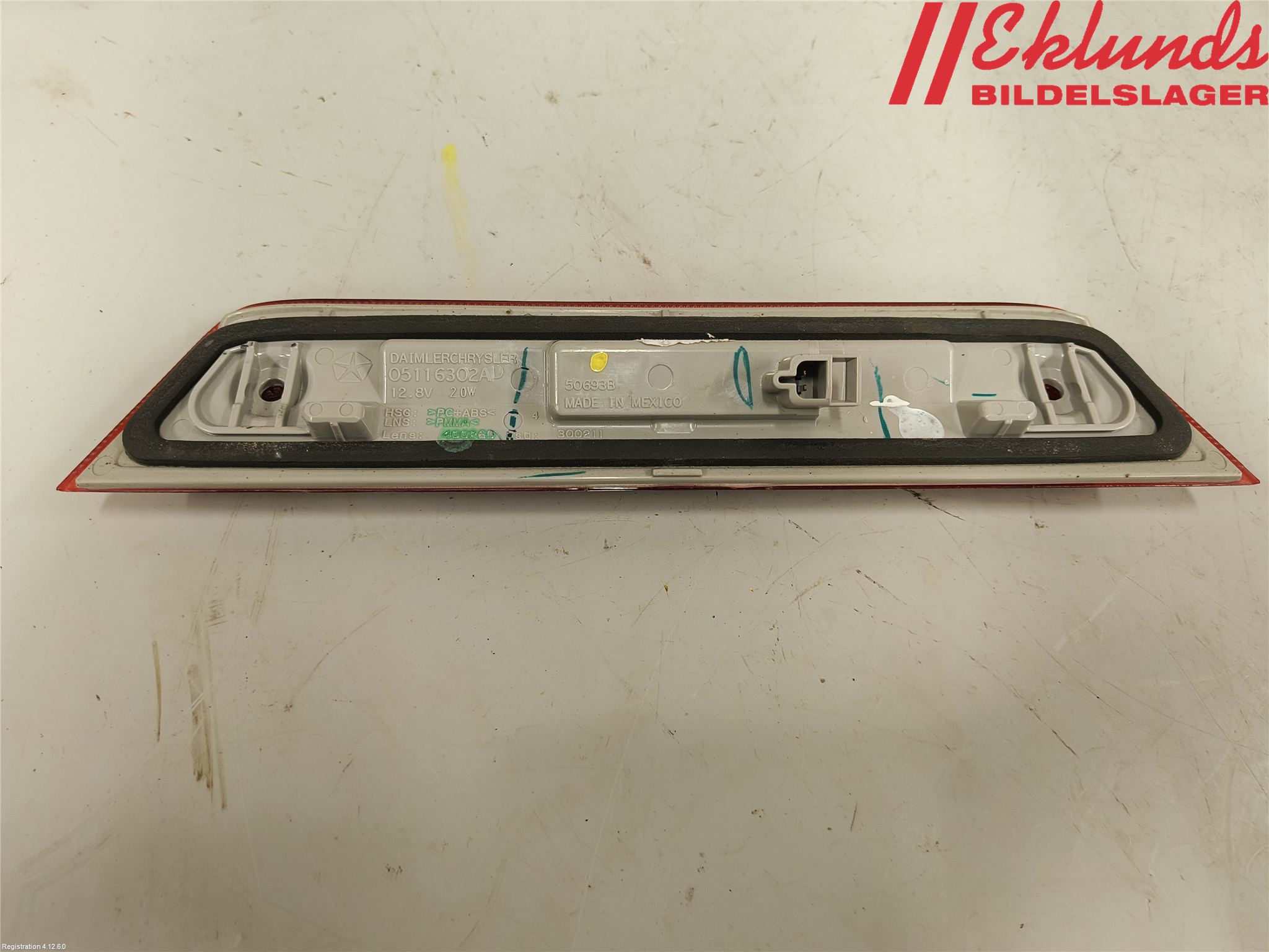 Fiat FREEMONT Bromsljus Bakruta