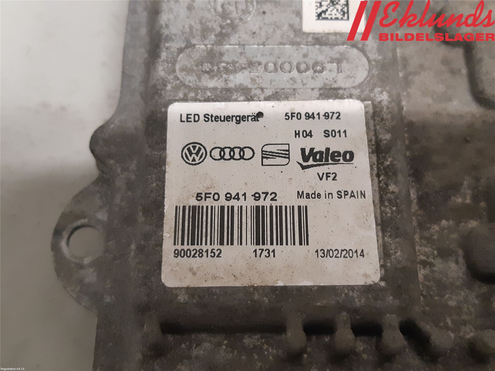 Seat LEON 13-20 Styrenhet Strålkastare