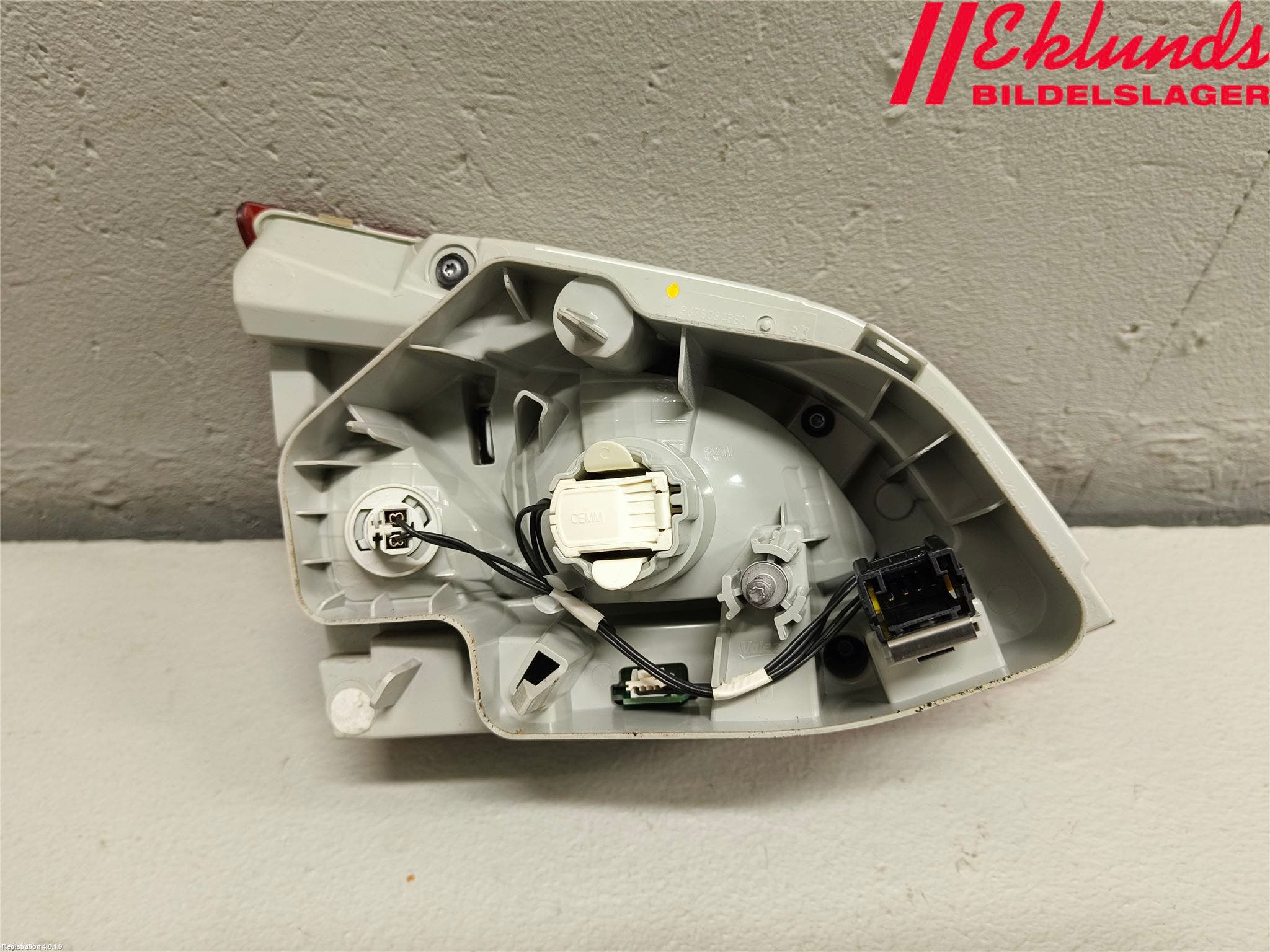 Peugeot 308 14-21 Bakljus Lucka Hö