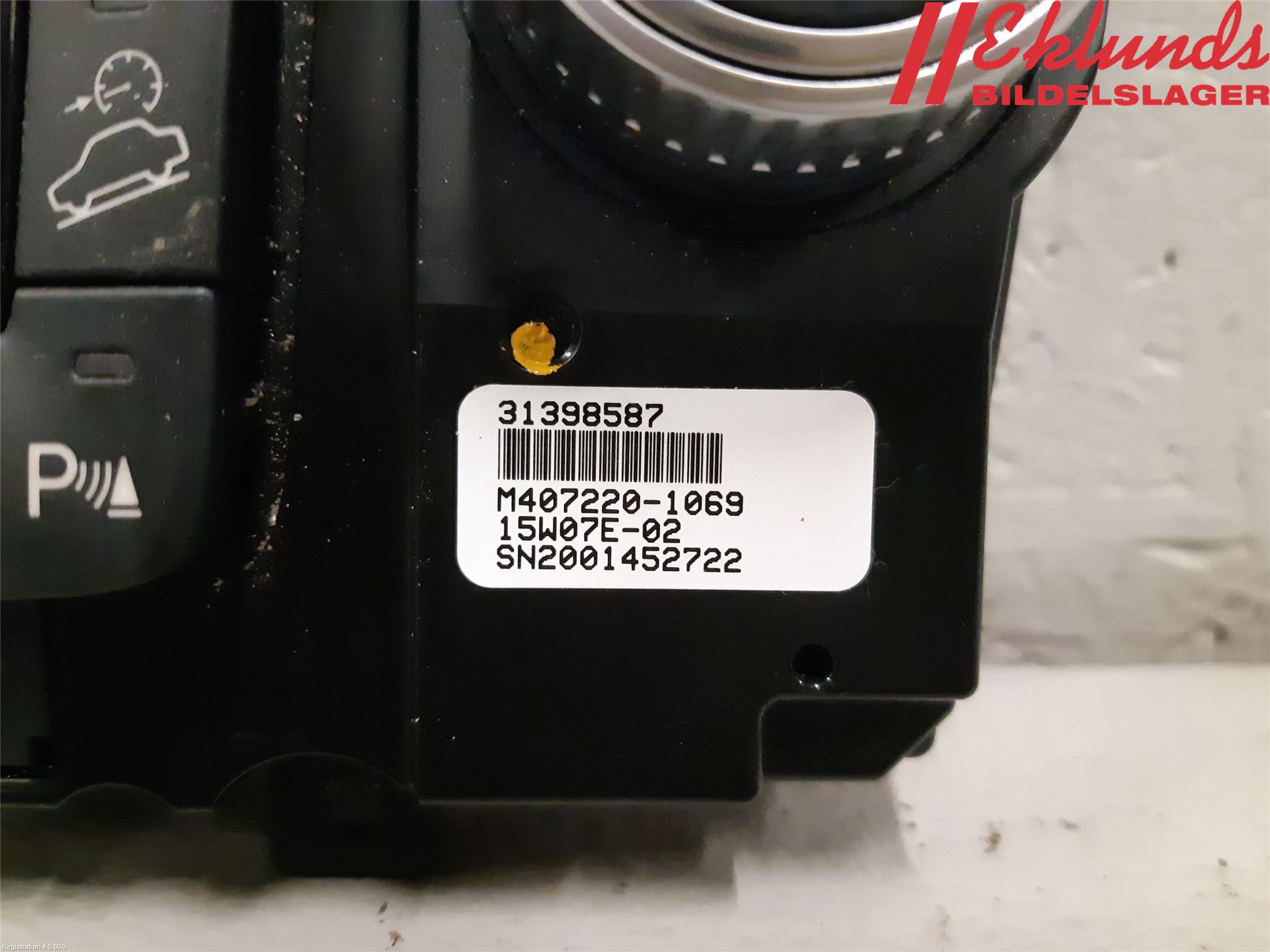 Volvo XC60 14-17 Strömställare Multifunktion