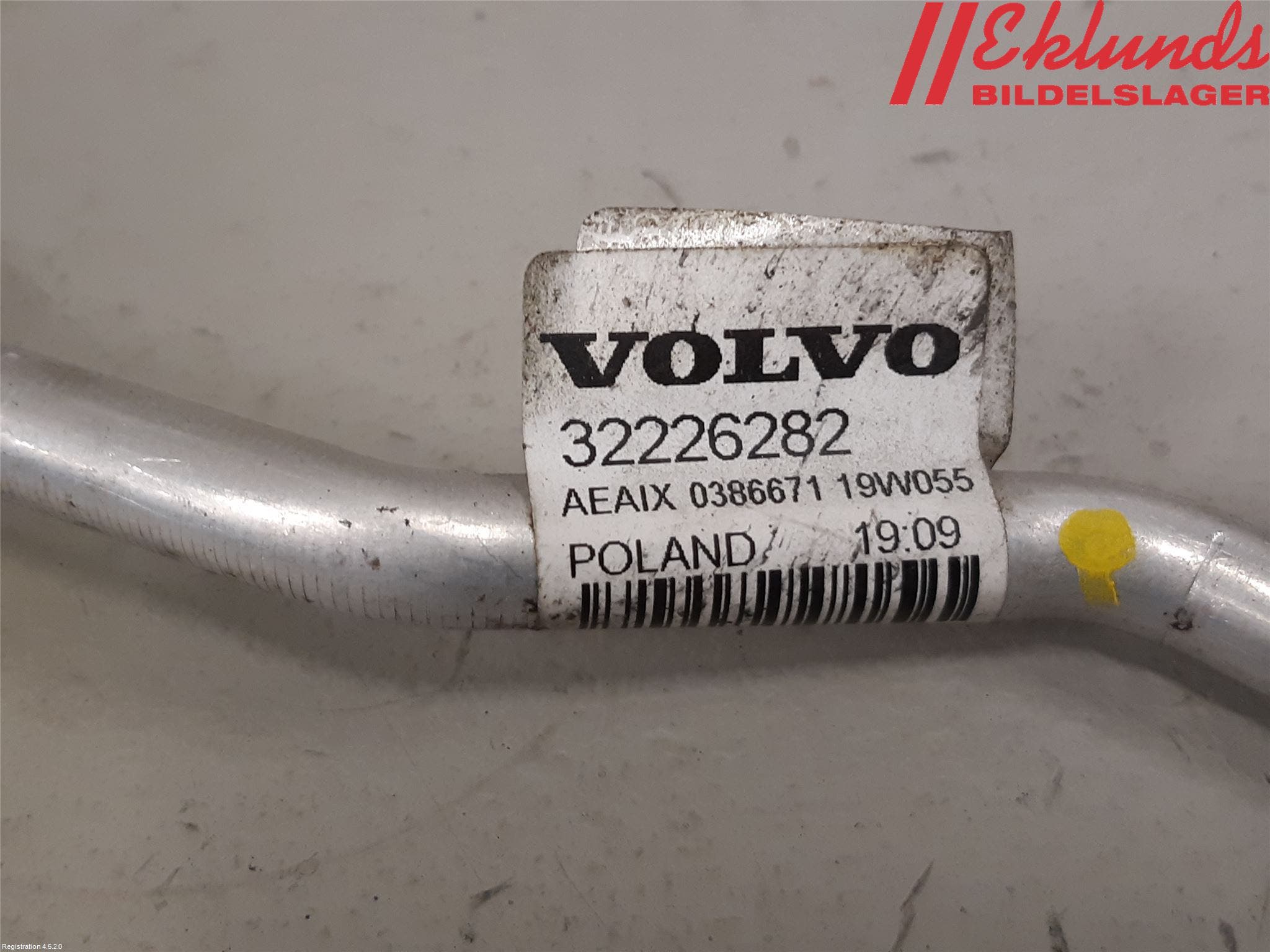 Volvo V60 19- Ac Slang-Rör