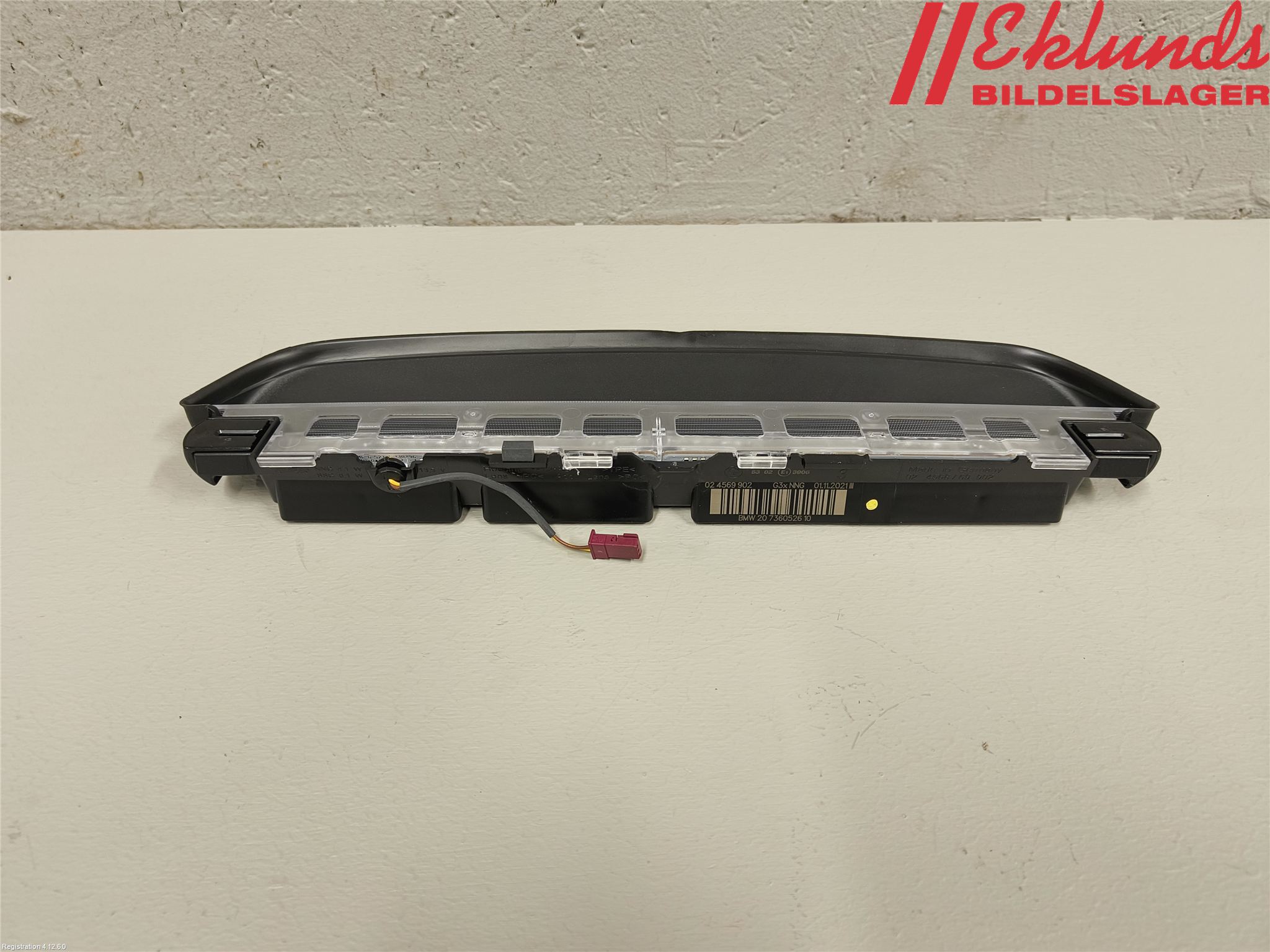 BMW 5 G30/G31/F90 17-23 Bromsljus Bakruta