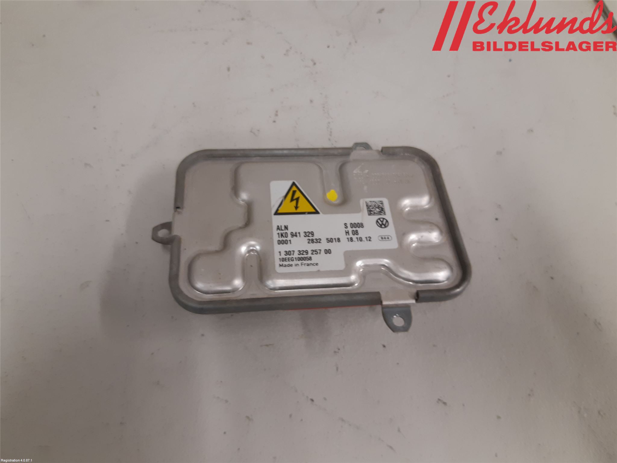 Skoda YETI Styrenhet Strålkastare