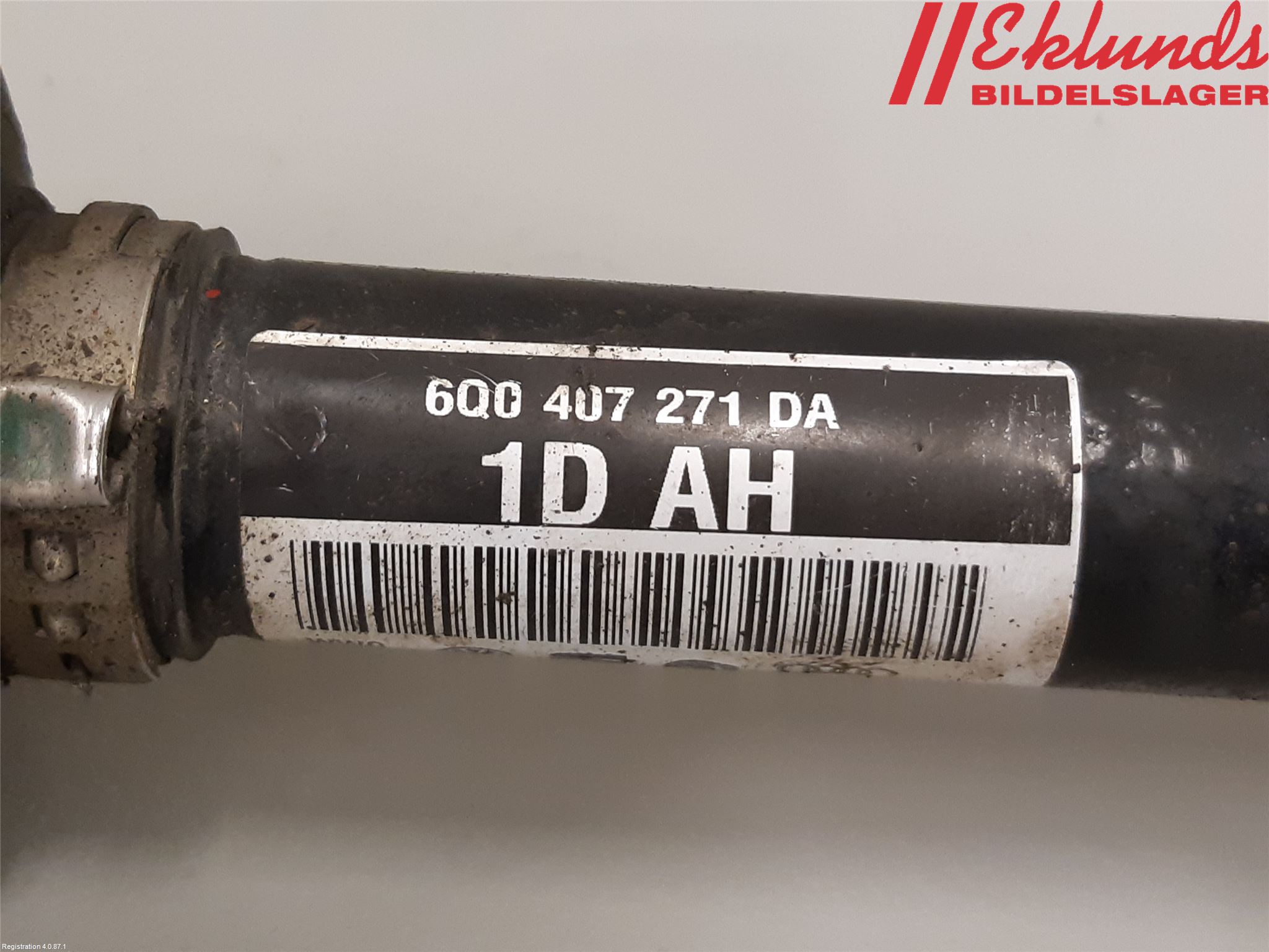 Skoda FABIA 07-14 Drivaxel Fram Vänster