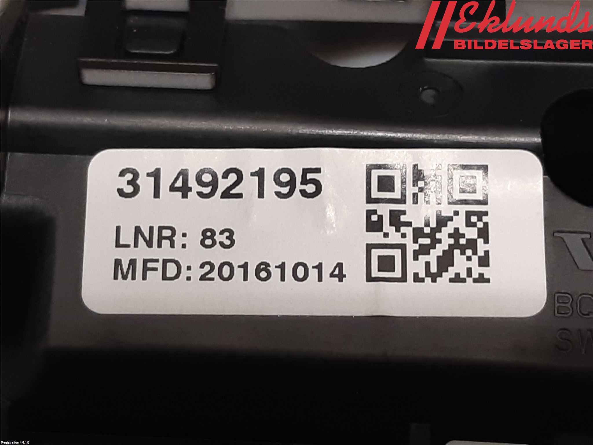 Volvo XC90/RECHARGE 16- Växelspak