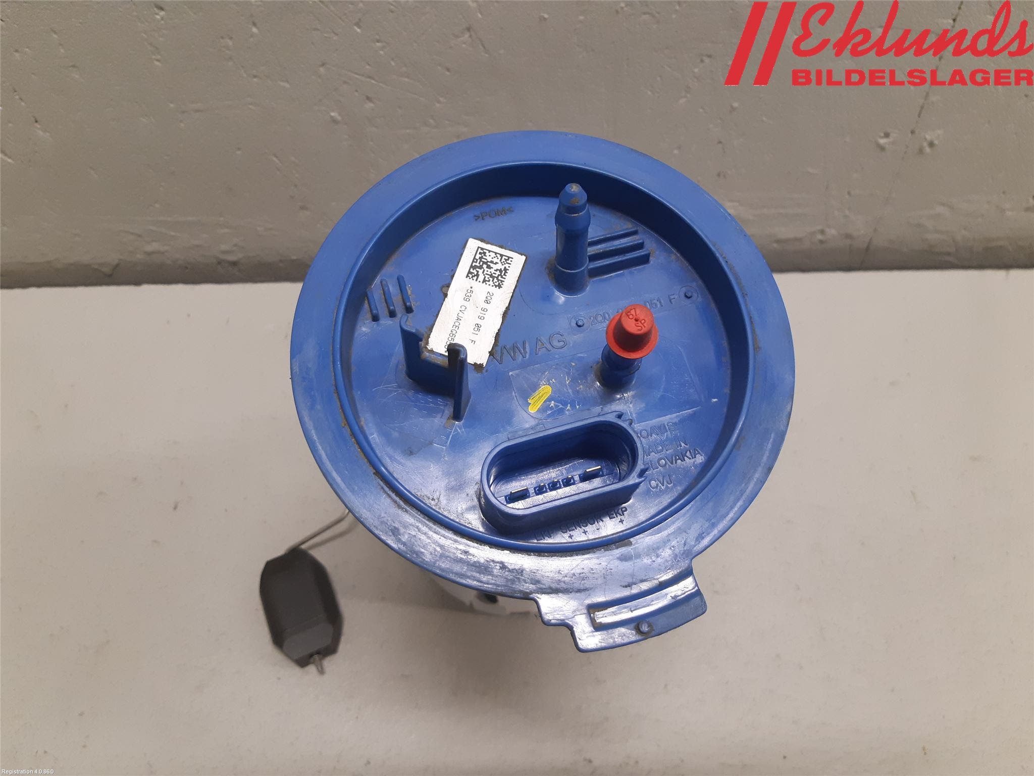 Volkswagen VW POLO VI 18->> Bränslepump El