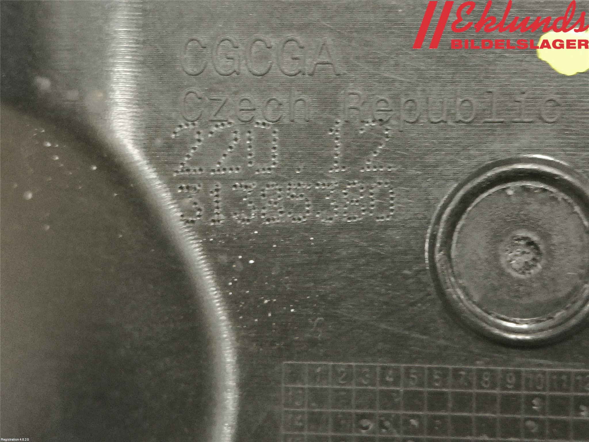 Volvo XC90/RECHARGE 16- Tanklucka