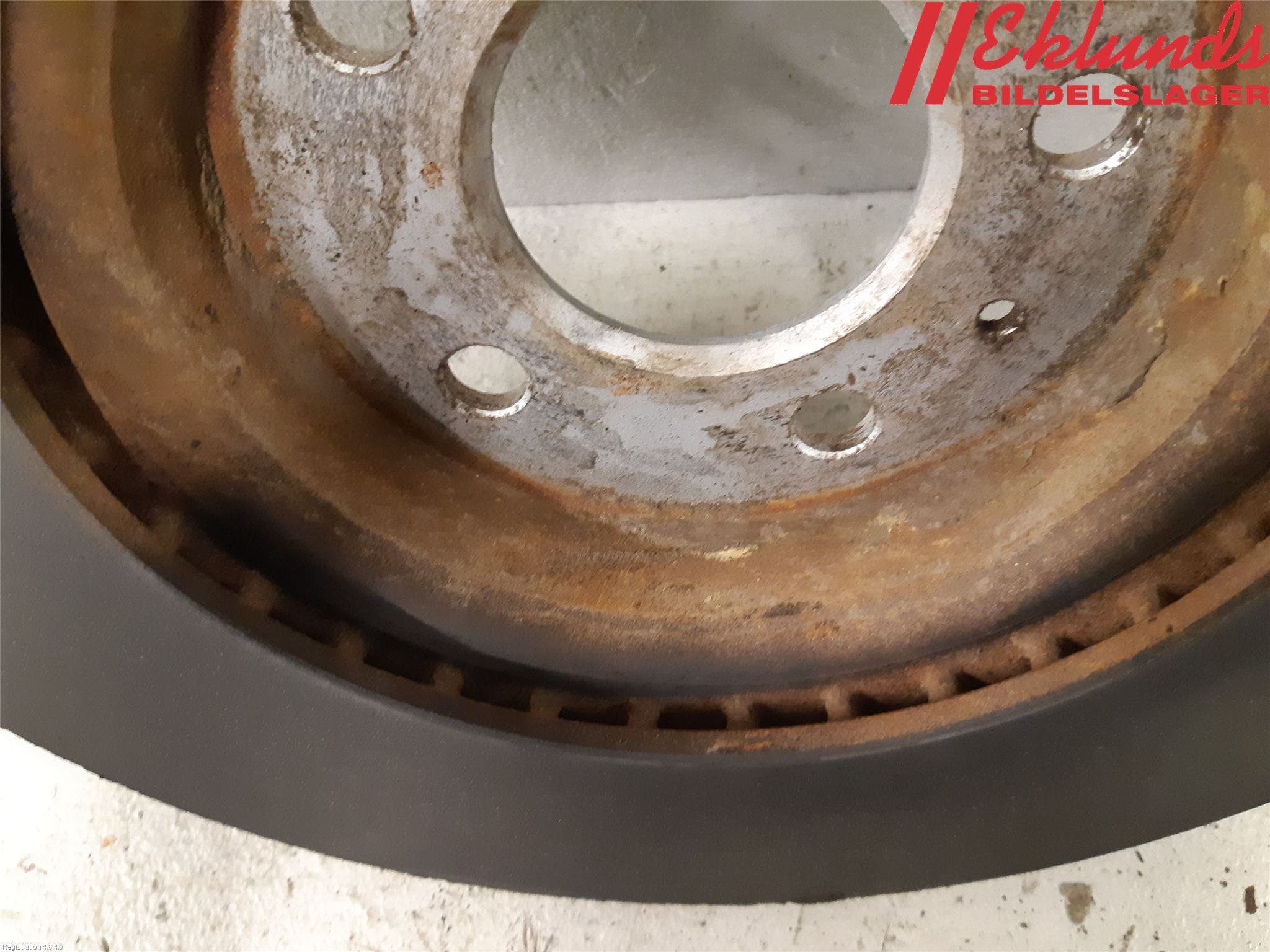 Audi A4 12-15 Bromsskiva Fram