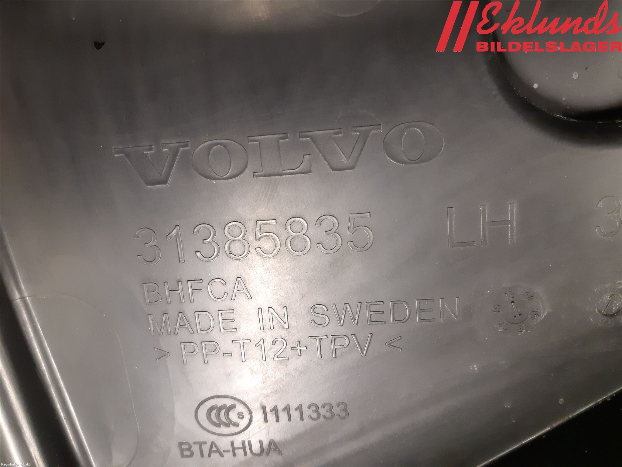Volvo XC90/RECHARGE 16- Torpedplåt-Torpedplast