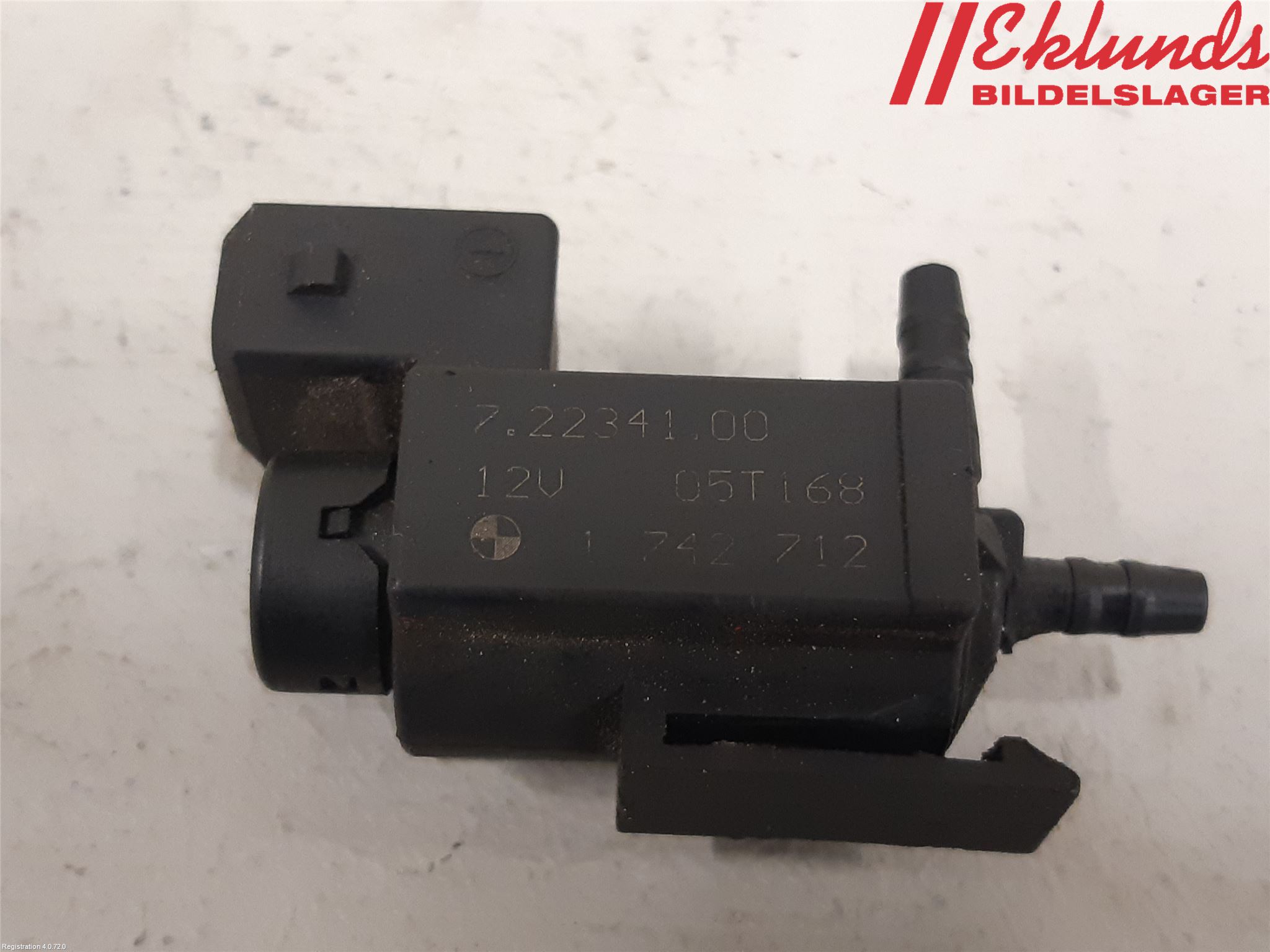 BMW 5 E60/61 Sed/Tou 02-10 Vakuumventil