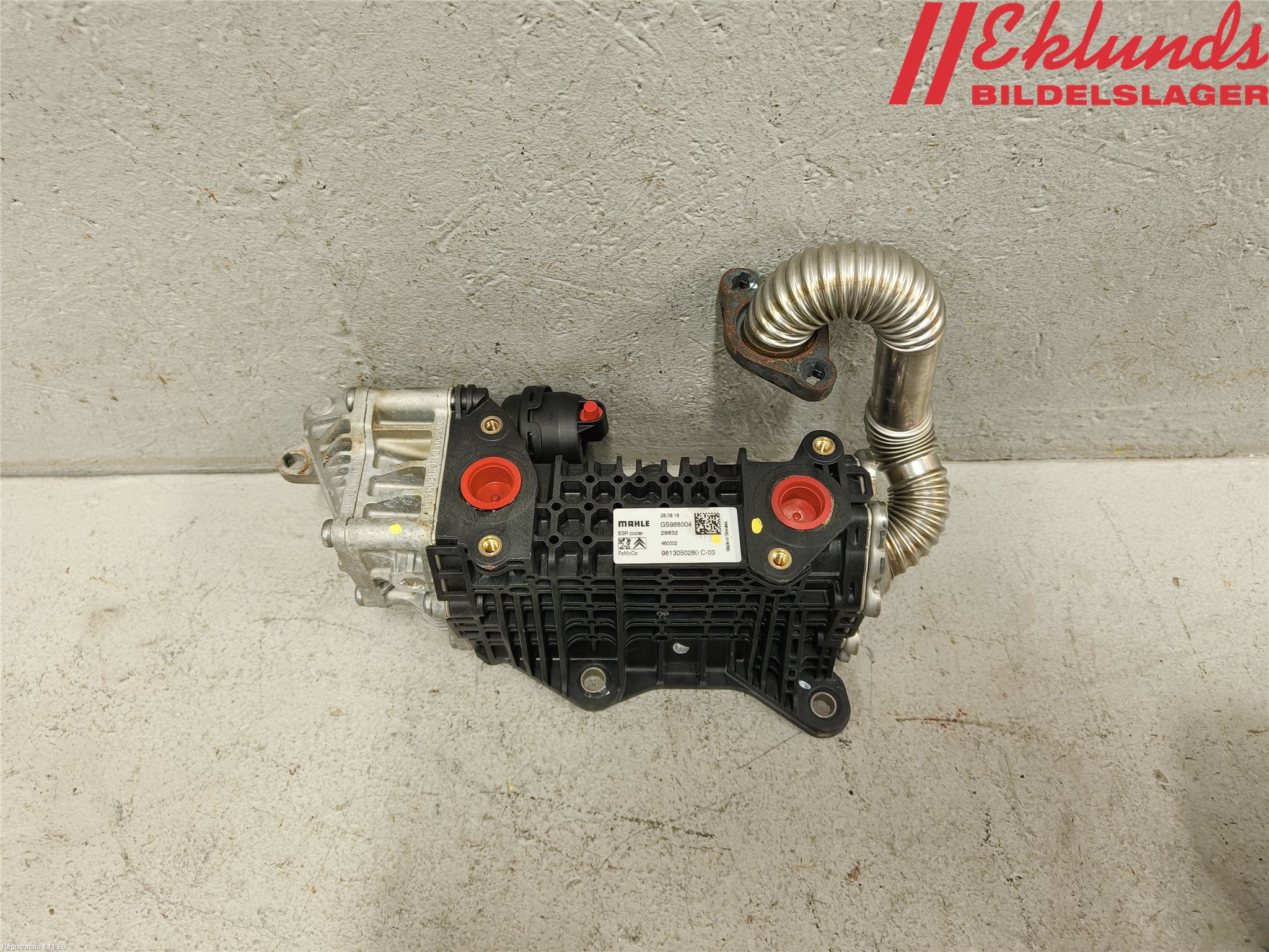 Peugeot PARTNER/E-PARTNER 19- Avgaskylare