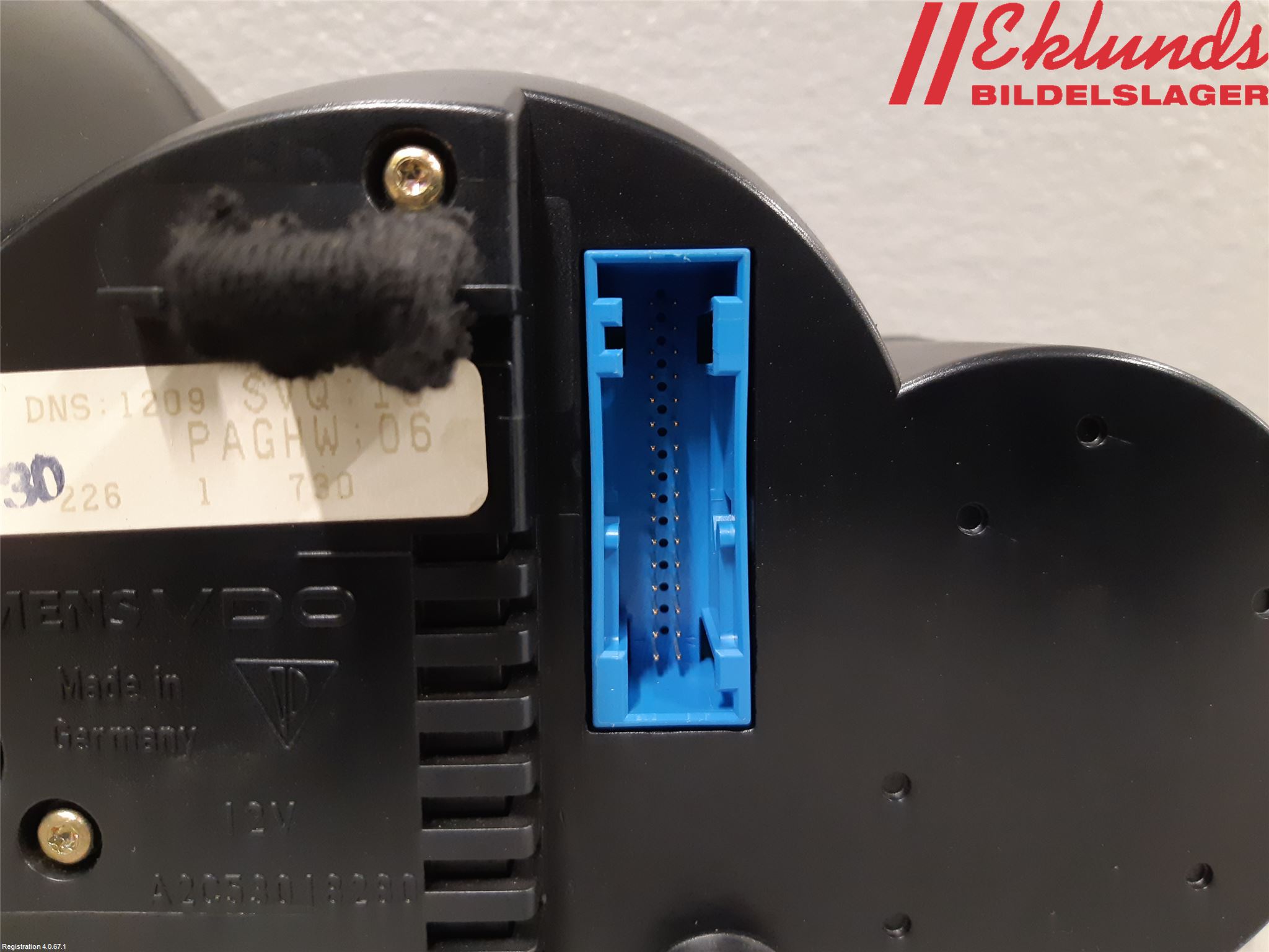 Porsche 911 64- Instrument Komb