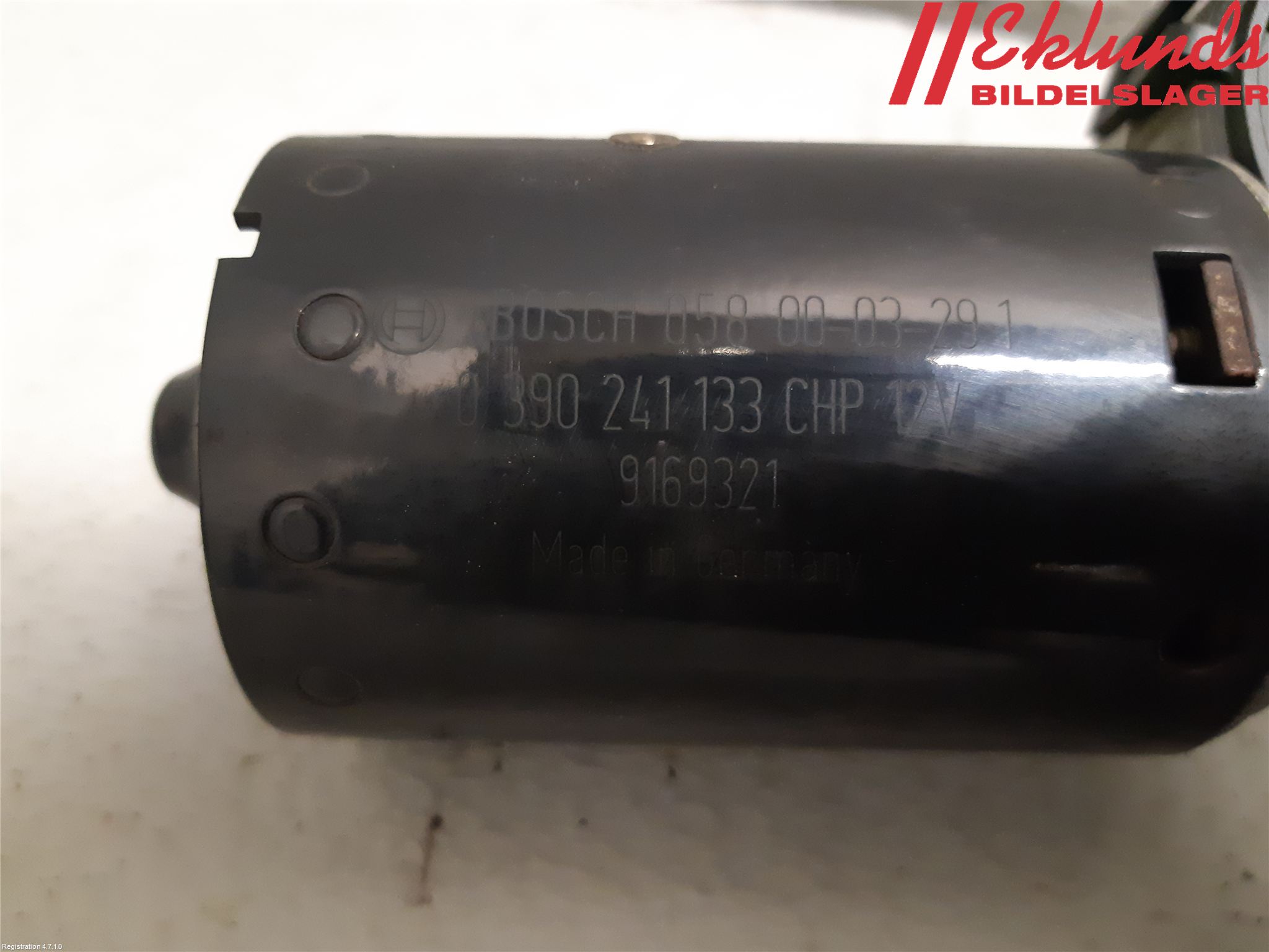 Volvo S70/V70/XC  97-00 Torkarmotor Vindruta
