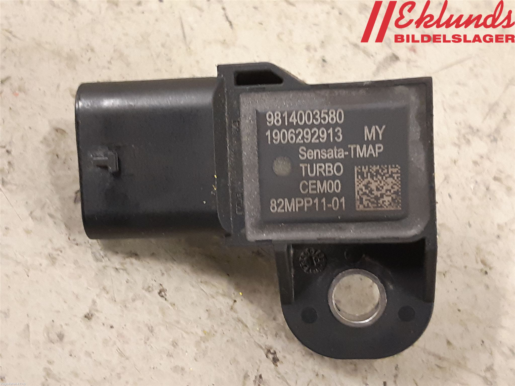 Peugeot 3008 17-24 Givare Laddluftstryck