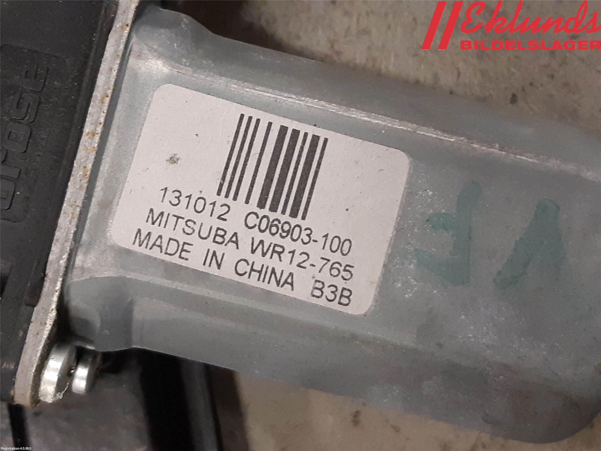 Ford RANGER EU 12-23 Fönsterhiss El Kompl